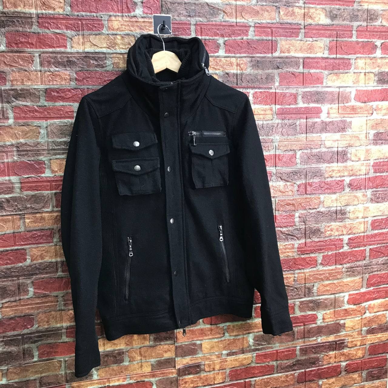 semanticdesign ARCHIVE Semantic Design "Bono" Cyberpunk Tactical Jacket Size US M / EU 48-50 / 2 - 3 Thumbnail