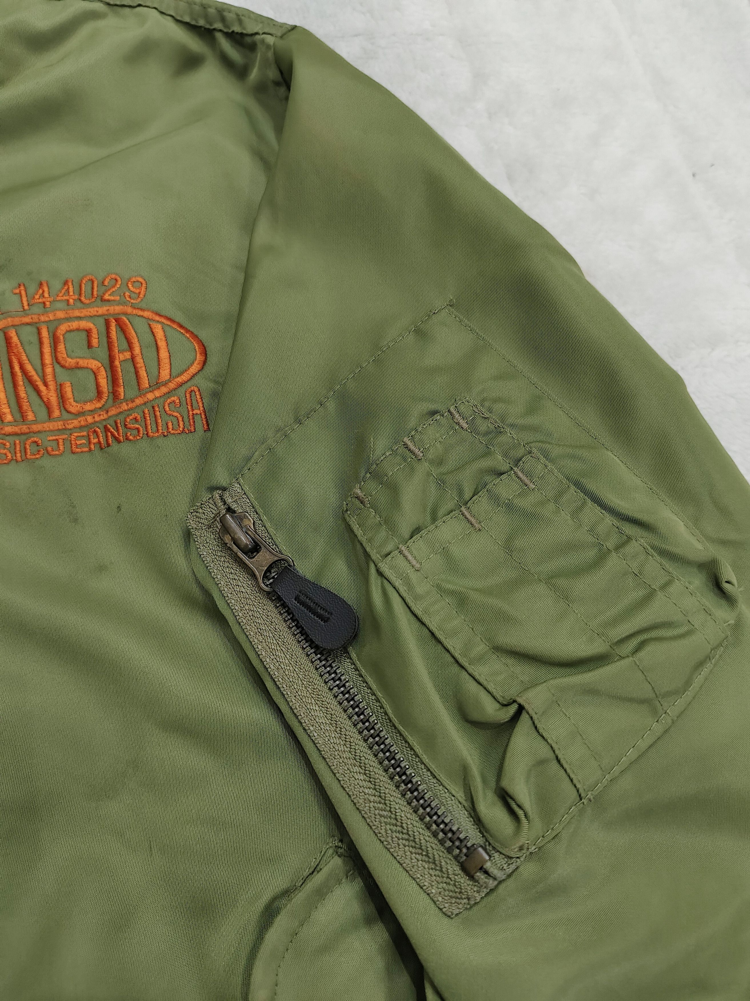 Kansai Yamamoto 80s Kansai- Archived Pilot Club Reversibel Bomber Jacket Size US M / EU 48-50 / 2 - 4 Thumbnail
