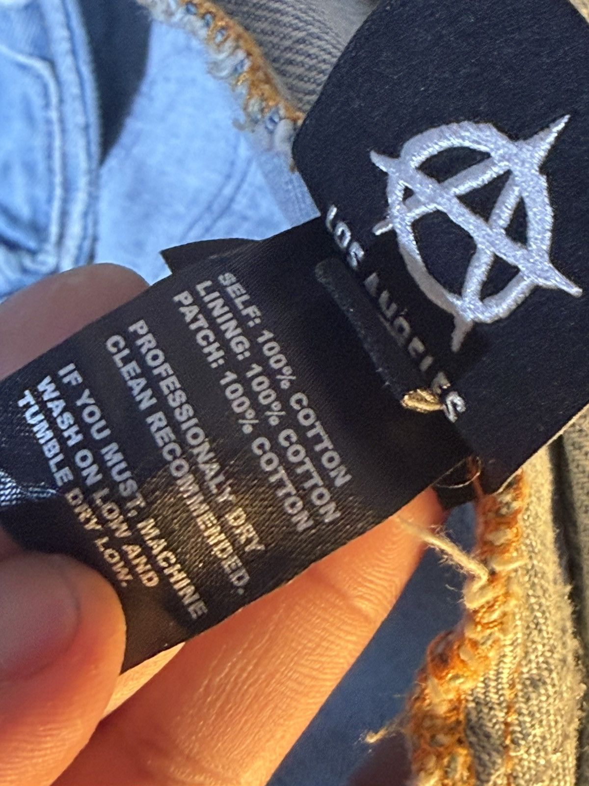 Revenge Revenge Spider Web Denim Jacket Size US S / EU 44-46 / 1 - 5 Thumbnail