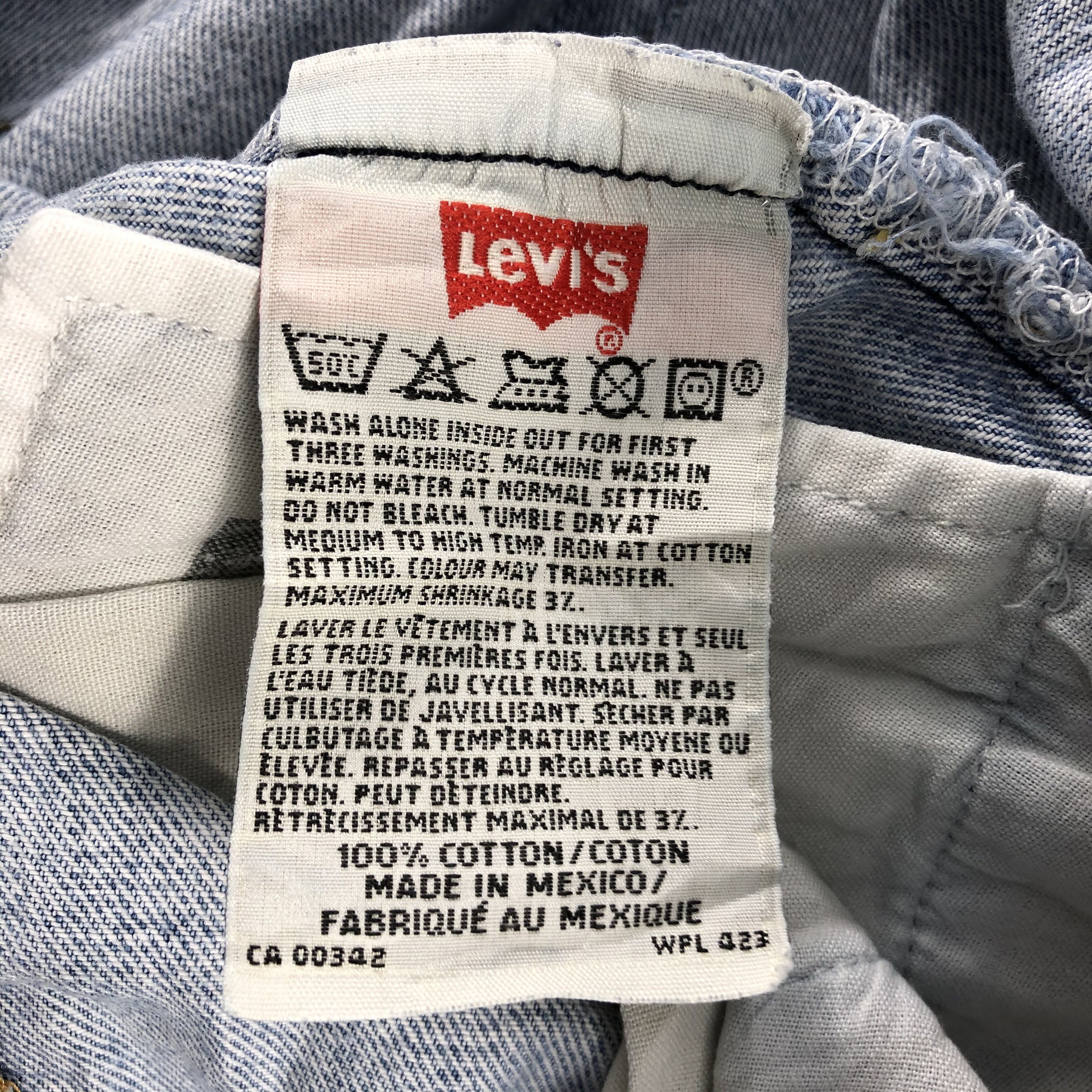 Levi's Vintage Levis 501 Jeans Stone Wash Denim KJ430 Size US 37 - 10 Thumbnail