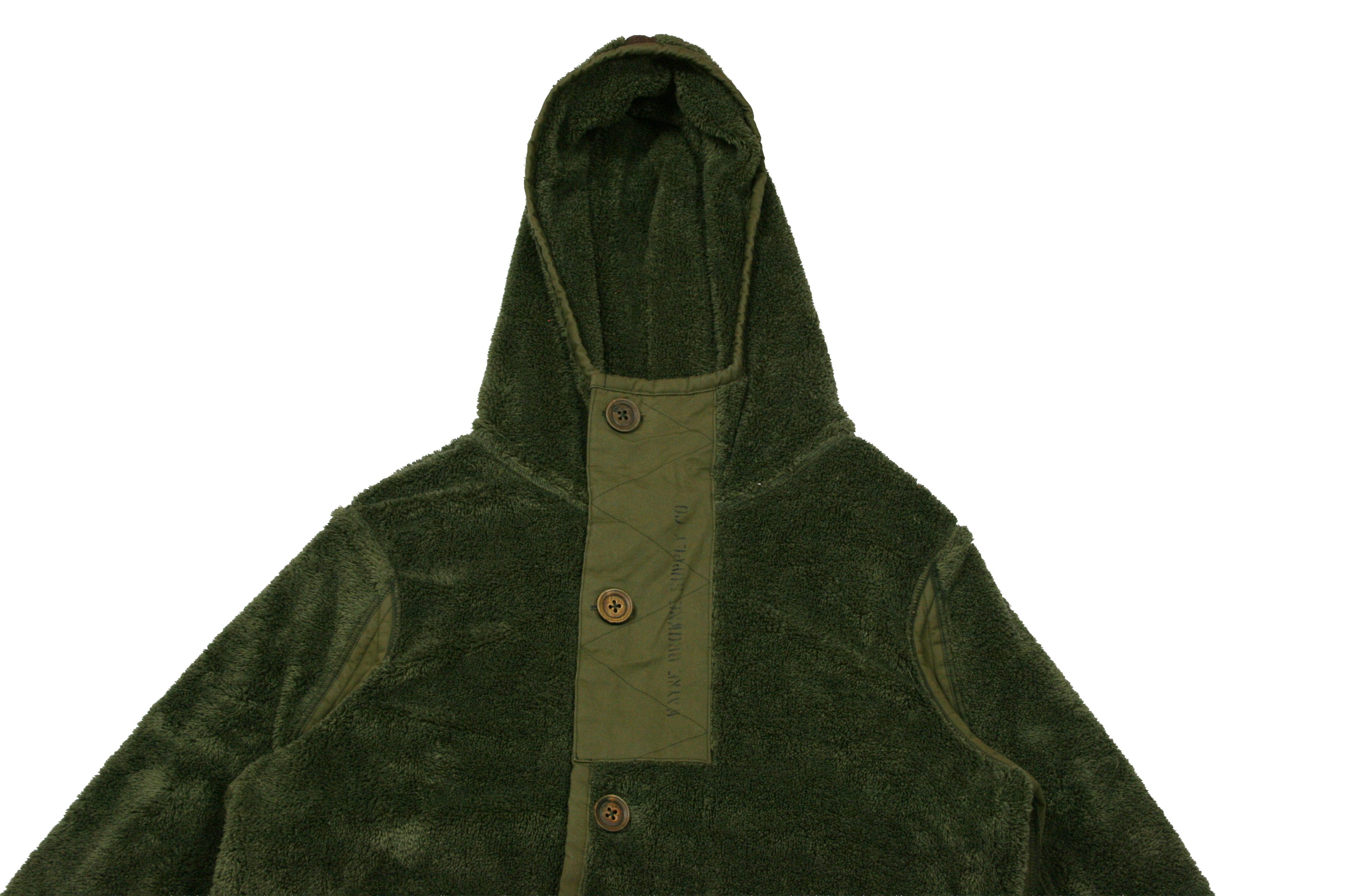 Vintage 00S Military Army Fleece Deep Pile Jacket Size US M / EU 48-50 / 2 - 3 Thumbnail