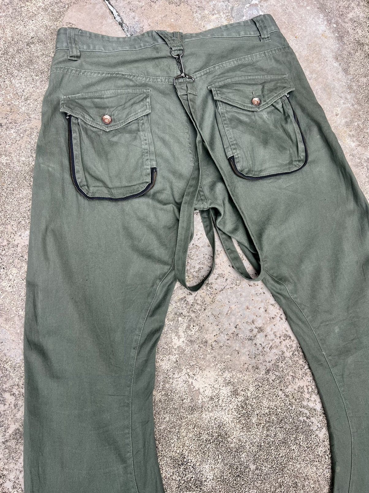 If Six Was Nine × Japanese Brand × PPFM VINTAGE PPFM BONDAGE CARGO PANTS Size US 33 - 13 Thumbnail