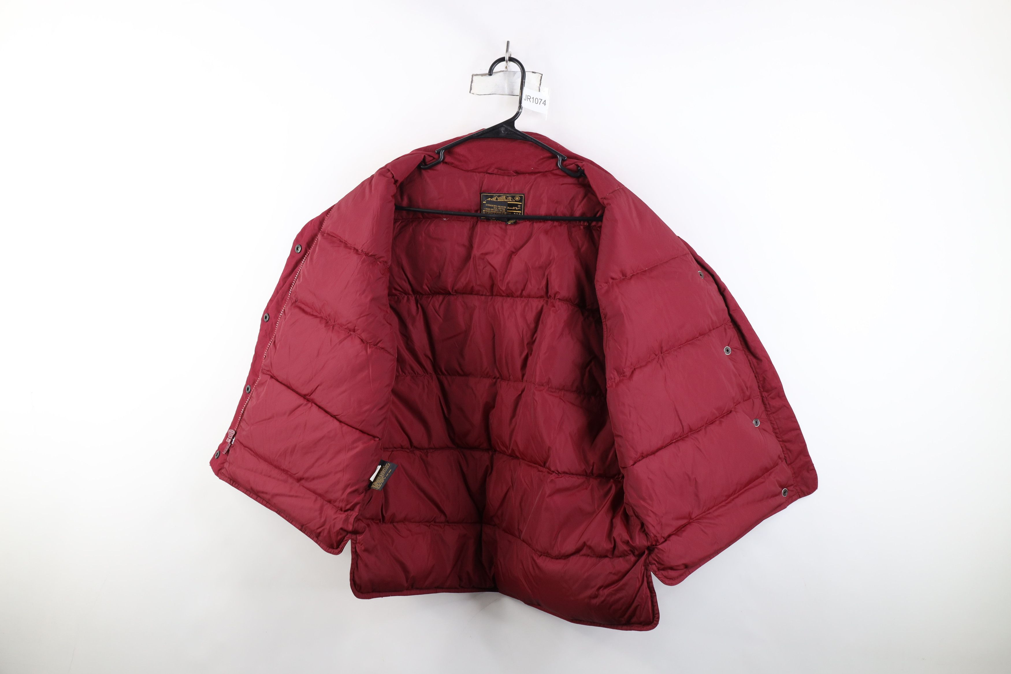 Eddie Bauer Vintage 90s Eddie Bauer Duck Down Puffer Vest Jacket Red Size M / US 6-8 / IT 42-44 - 10 Thumbnail