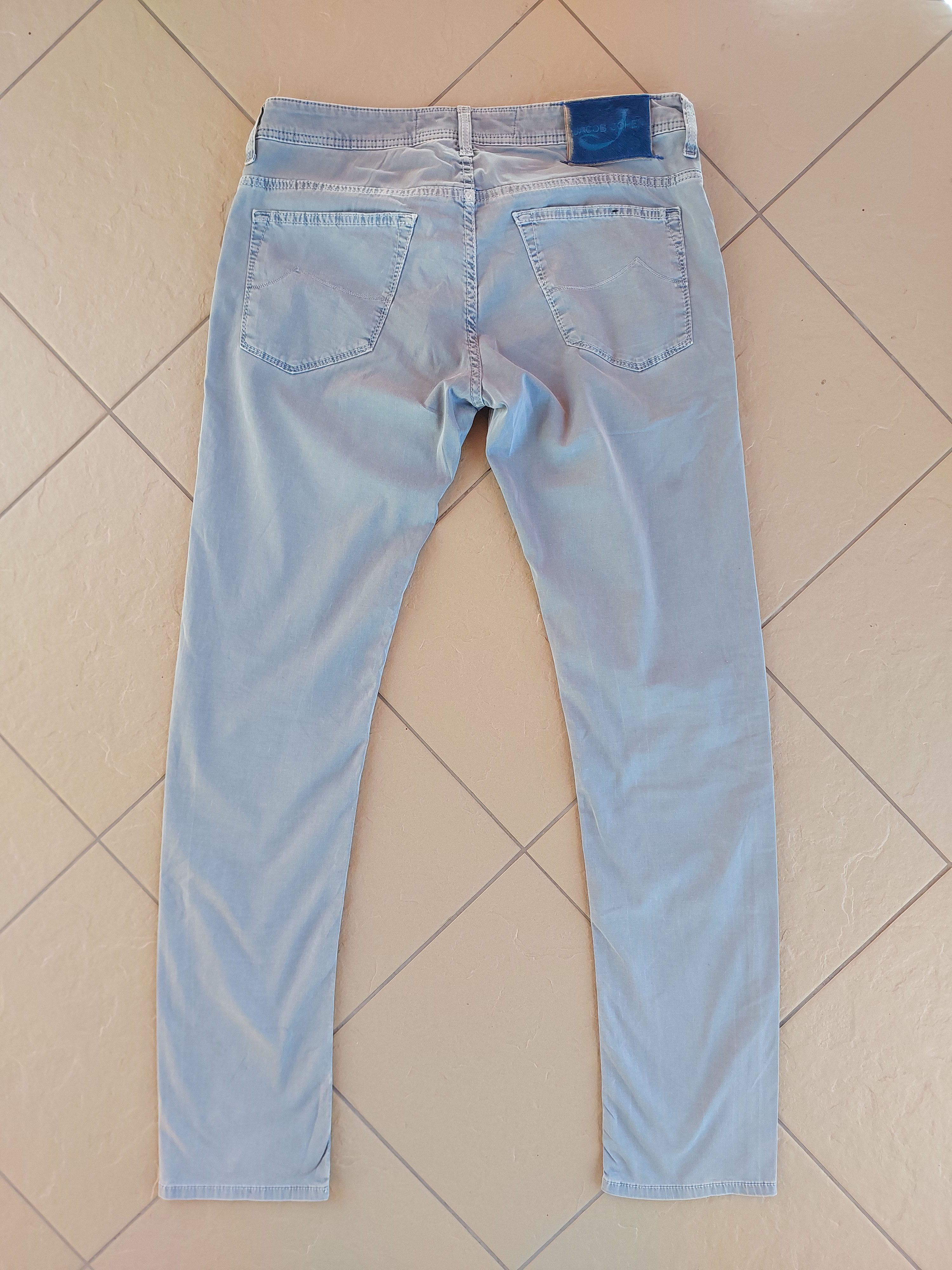 Jacob Cohen Jacob Cohen Light Blue Pants Type 613 Size 33 Size US 33 - 9 Thumbnail