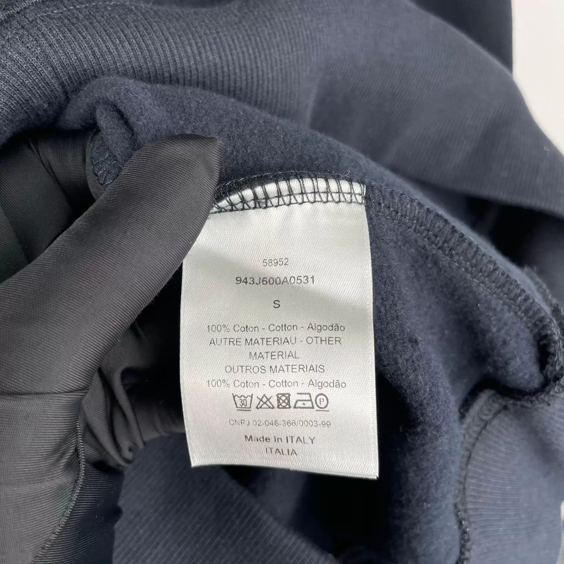Dior Dior Black CD Logo Hoodie New With Tags S Size US S / EU 44-46 / 1 - 4 Thumbnail