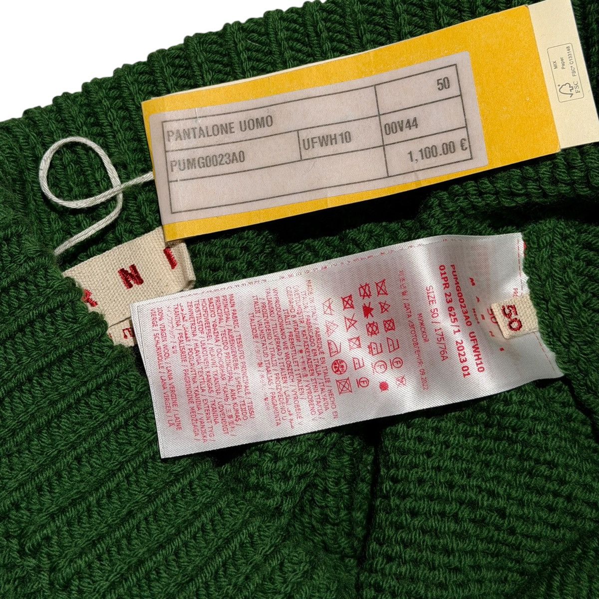 Marni $1,450 crochet knit pants Size US 34 / EU 50 - 5 Thumbnail