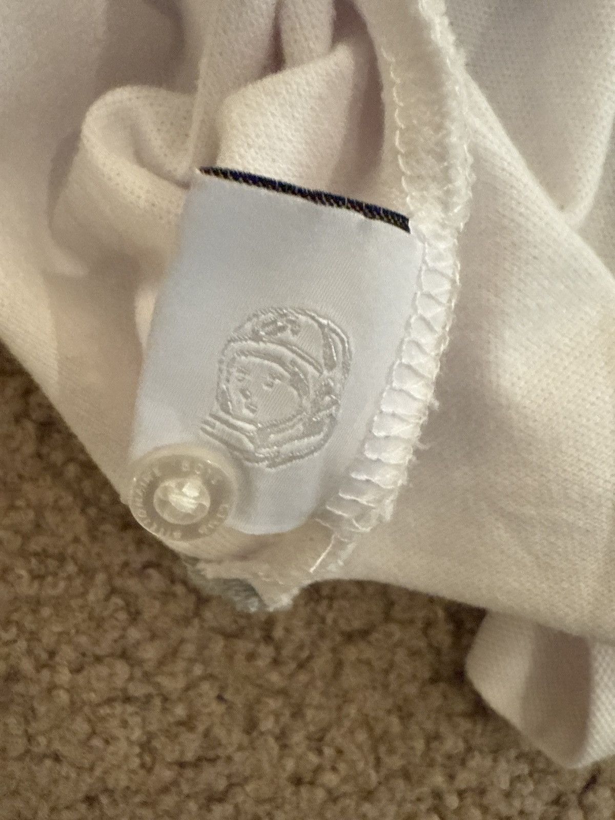 Billionaire Boys Club × Vintage Billionaire Boys Club Polo White Shirt with Stripes Size US XL / EU 56 / 4 - 5 Thumbnail