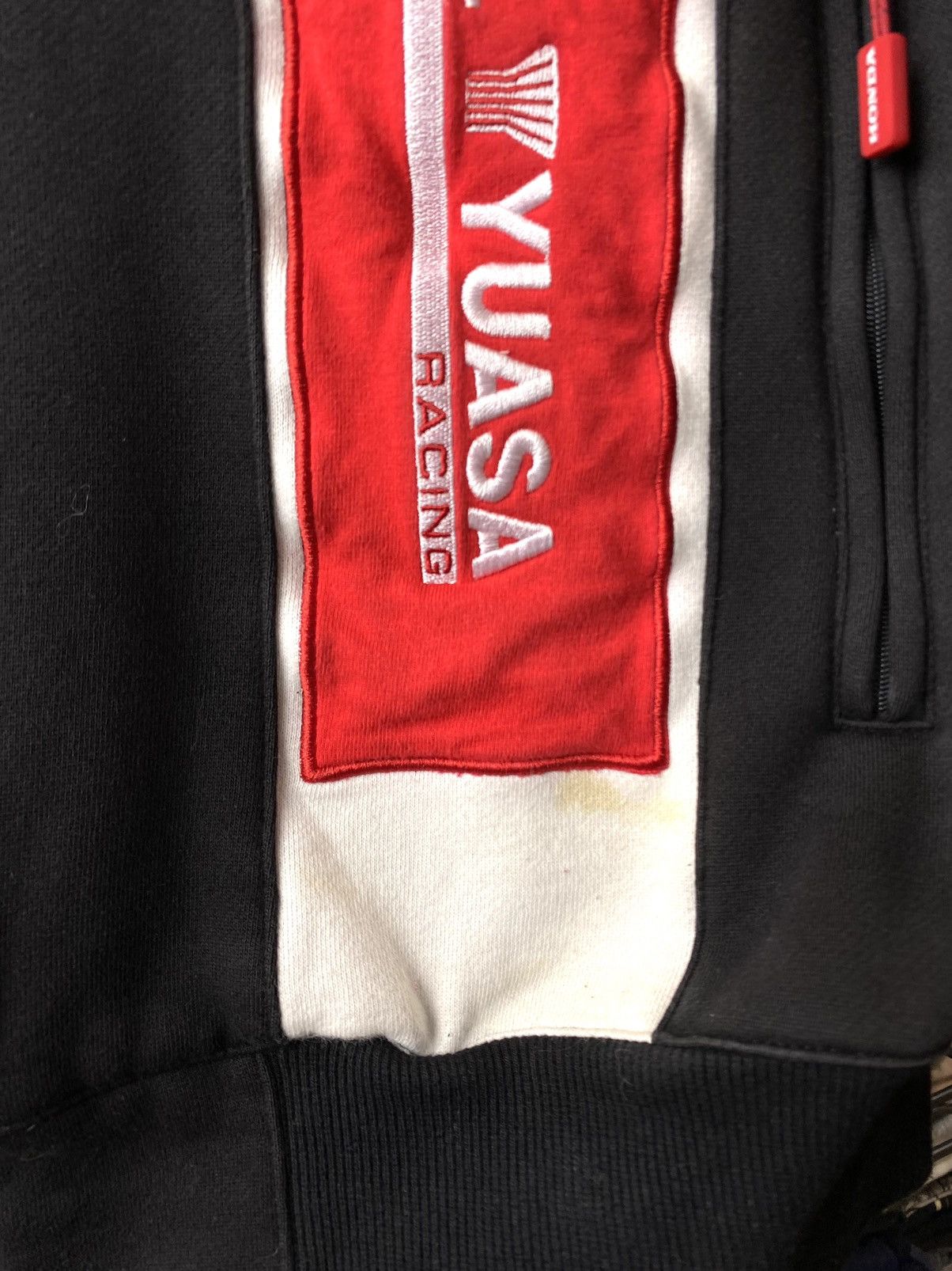Honda Rare! Vintage Honda Racing Sweatshirt Jacket Suzuki Yamaha Size US M / EU 48-50 / 2 - 6 Thumbnail