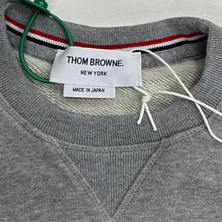 Thom Browne Thom Browne Classic Grey Striped Sweater -2507 Size US M / EU 48-50 / 2 - 6 Thumbnail