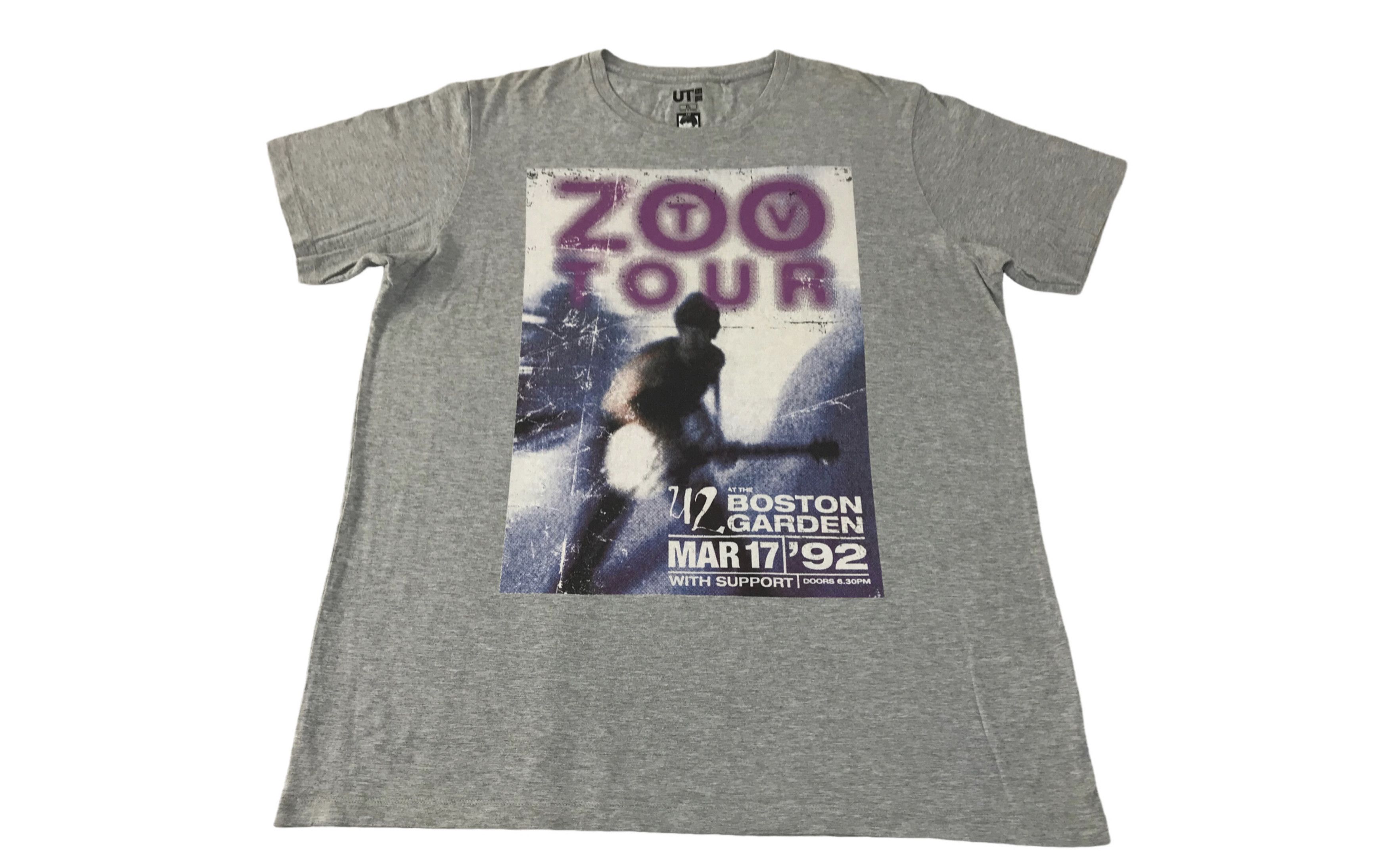 Band Tees U2 Zoo Tour ‘92 Boston Garden Poster Logo Tee Size US L / EU 52-54 / 3 - 1 Thumbnail