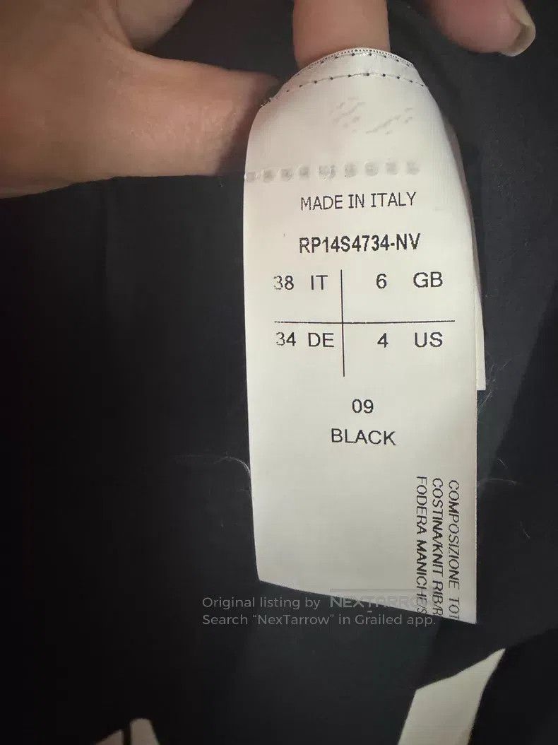 Rick Owens Rick Owens black shirt Size XS / US 0-2 / IT 36-38 - 4 Thumbnail