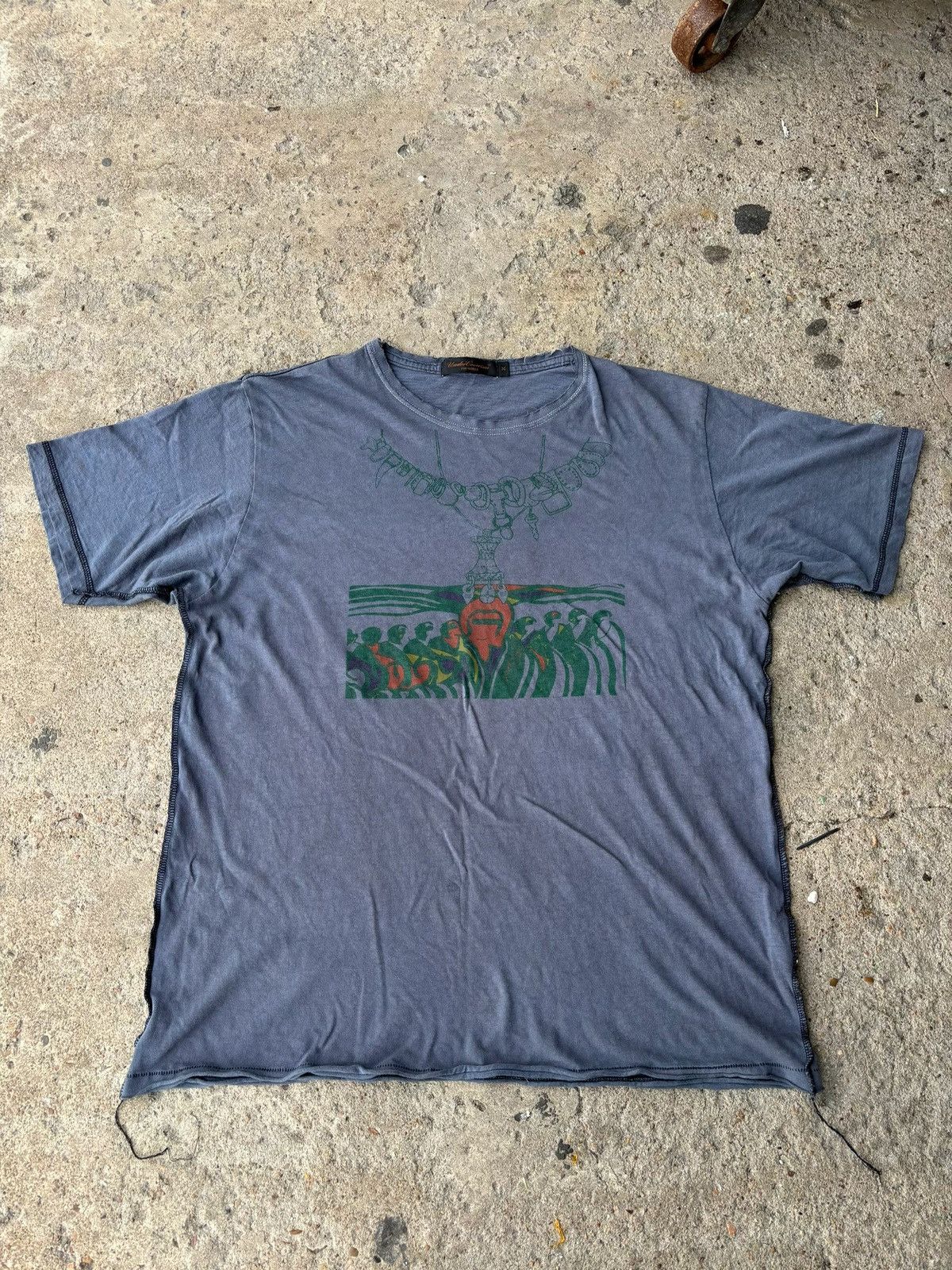 Jun Takahashi × Undercover Undercover Scab 2003 Necklace tee | Grailed