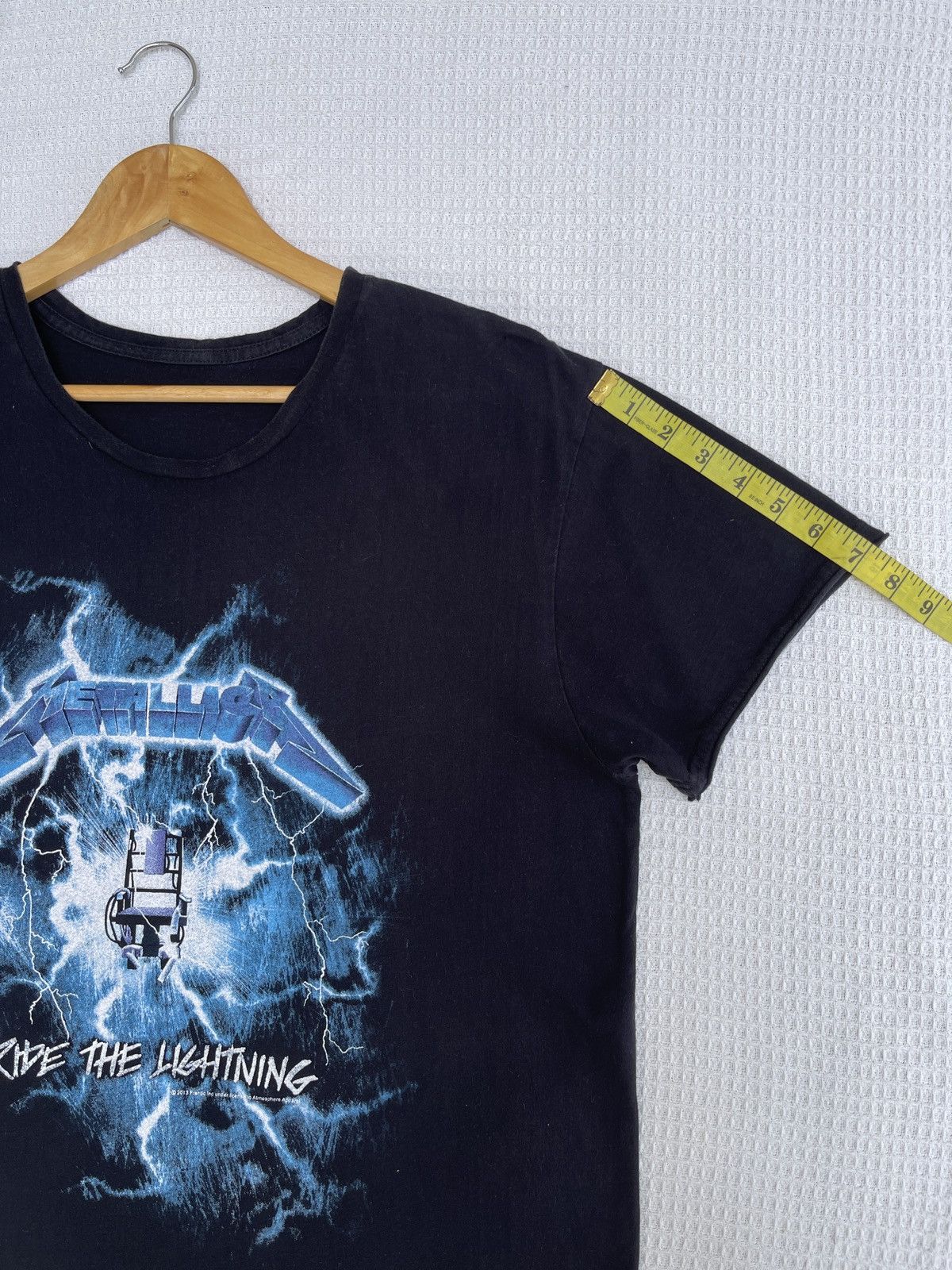 Band Tees Last Drop🔥Vtg y2k Metallica Ride The Lightning Rock Band Tee Size US L / EU 52-54 / 3 - 12 Thumbnail