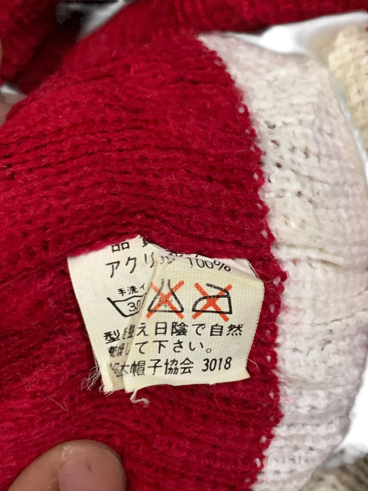 Japanese Brand × Kapital × Vintage Japanese Style Balaclava Masked Knitt Beanie Size ONE SIZE - 7 Thumbnail