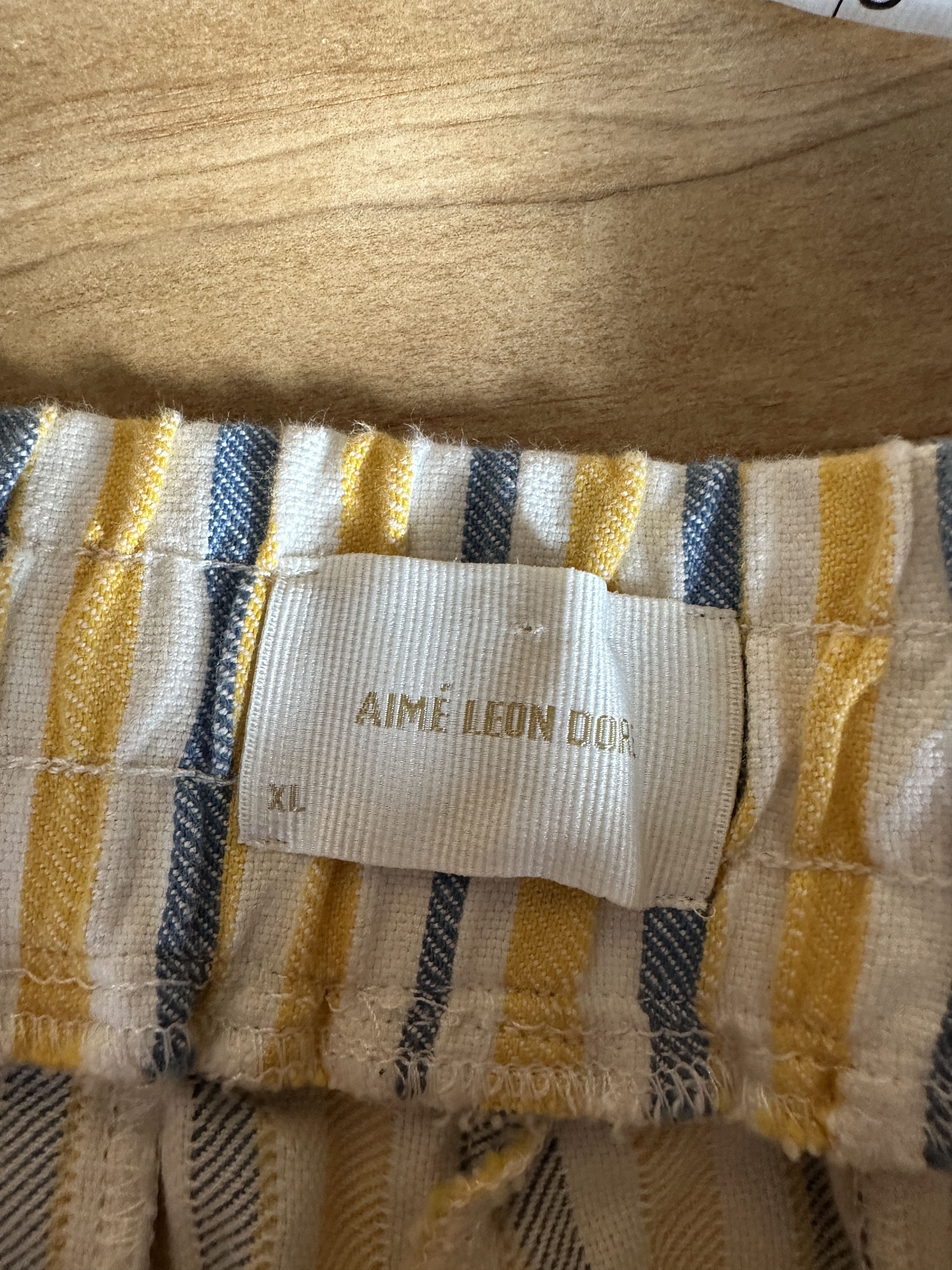 Aime Leon Dore Aime Leon Dore Striped Drawstring Shorts Size US 36 / EU 52 - 5 Thumbnail