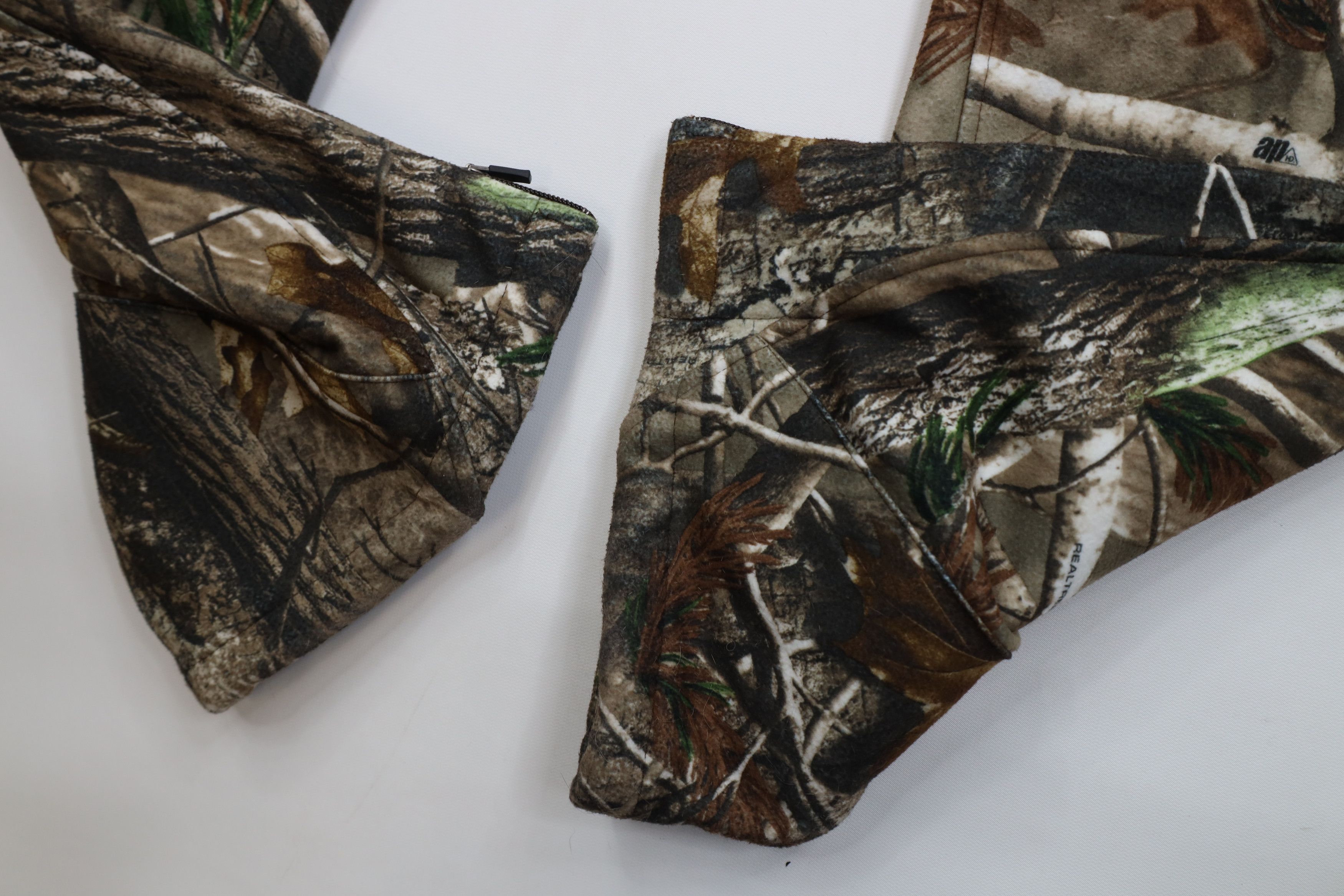 Vintage Vintage Y2K Heavyweight Camouflage Chamois Wide Leg Pants Size 30" / US 8 / IT 44 - 7 Thumbnail