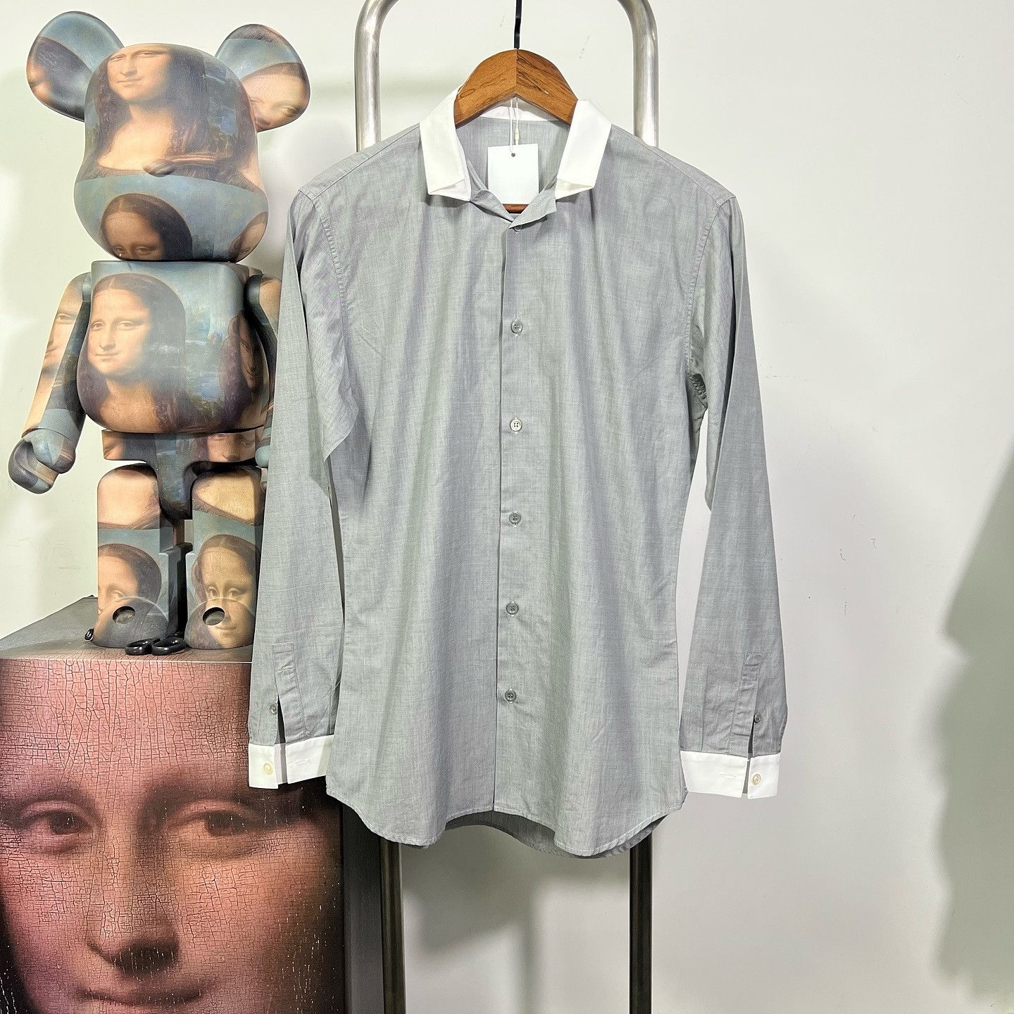 Dior Dior Contrast Collar Button Up Shirt Size S Size US S / EU 44-46 / 1 - 1 Thumbnail
