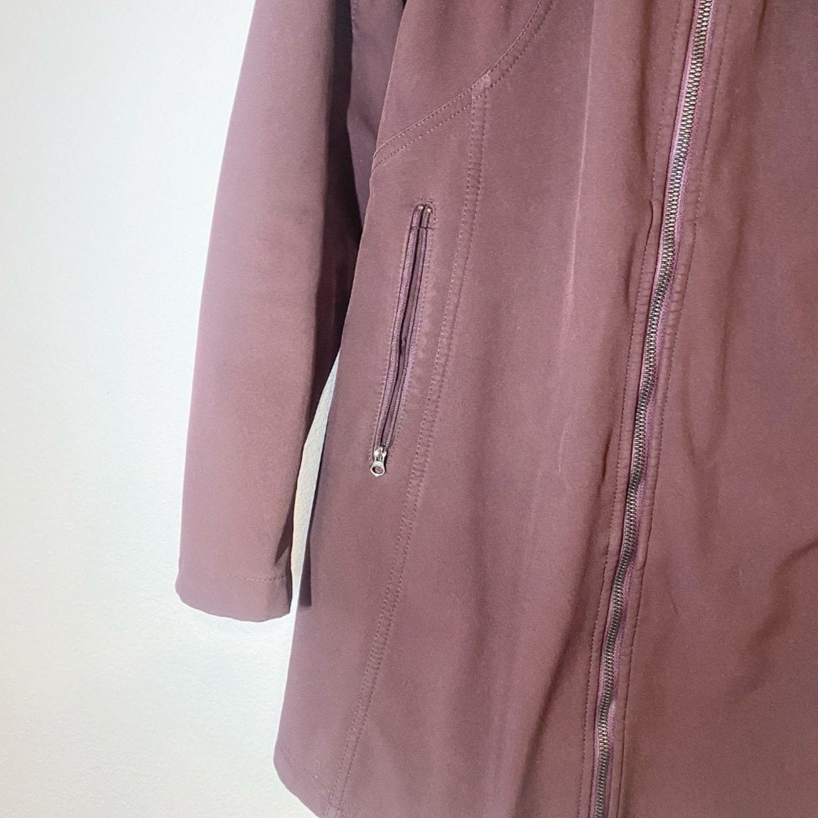 Eddie Bauer Eddie Bauer Hooded Soft Outer Shell Parka Jacket - Medium Size M / US 6-8 / IT 42-44 - 4 Thumbnail