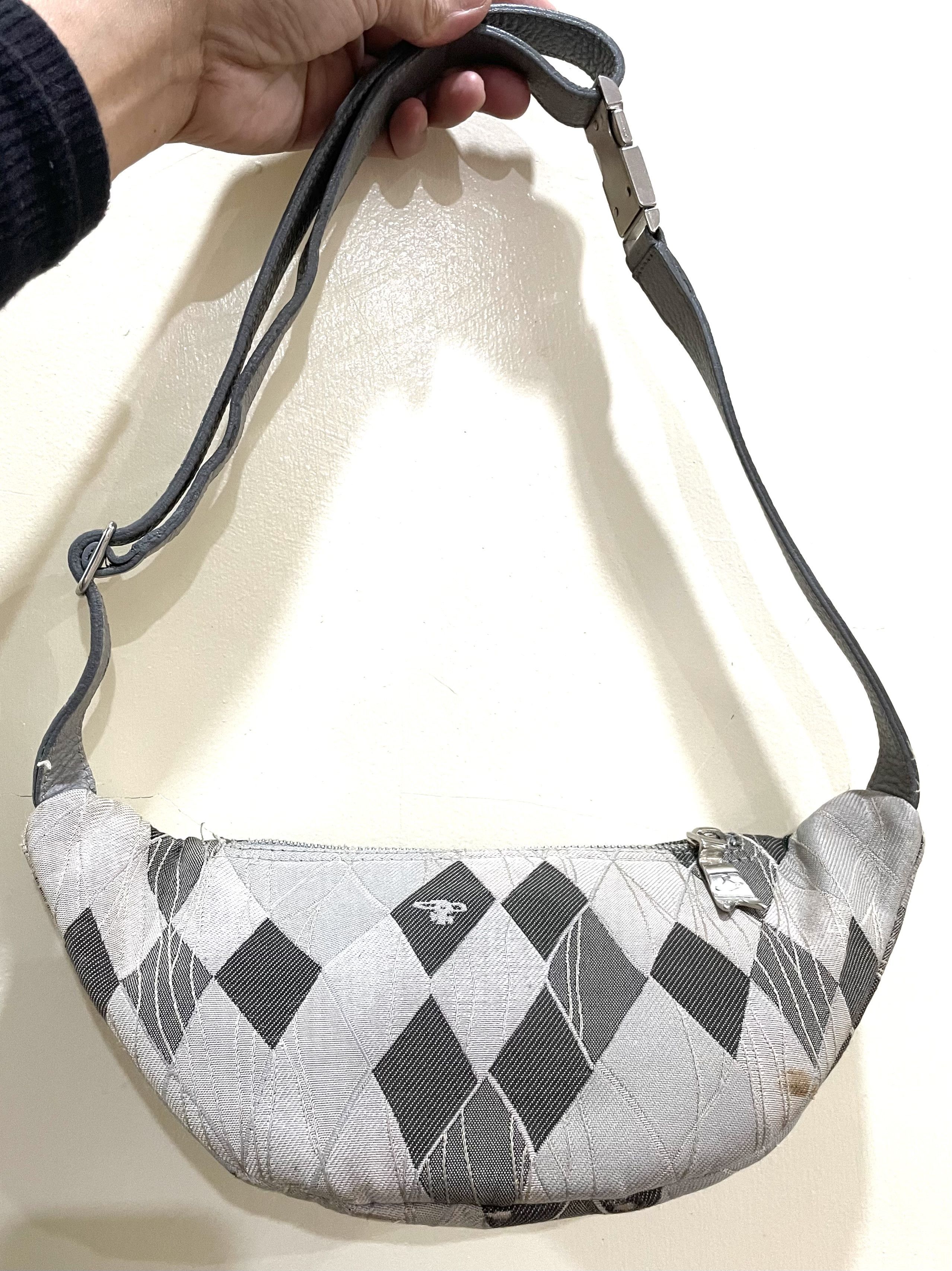 Vivienne Westwood Tartan Argyle Pattern Orb Belt Bag - Gray Size ONE SIZE - 4 Thumbnail