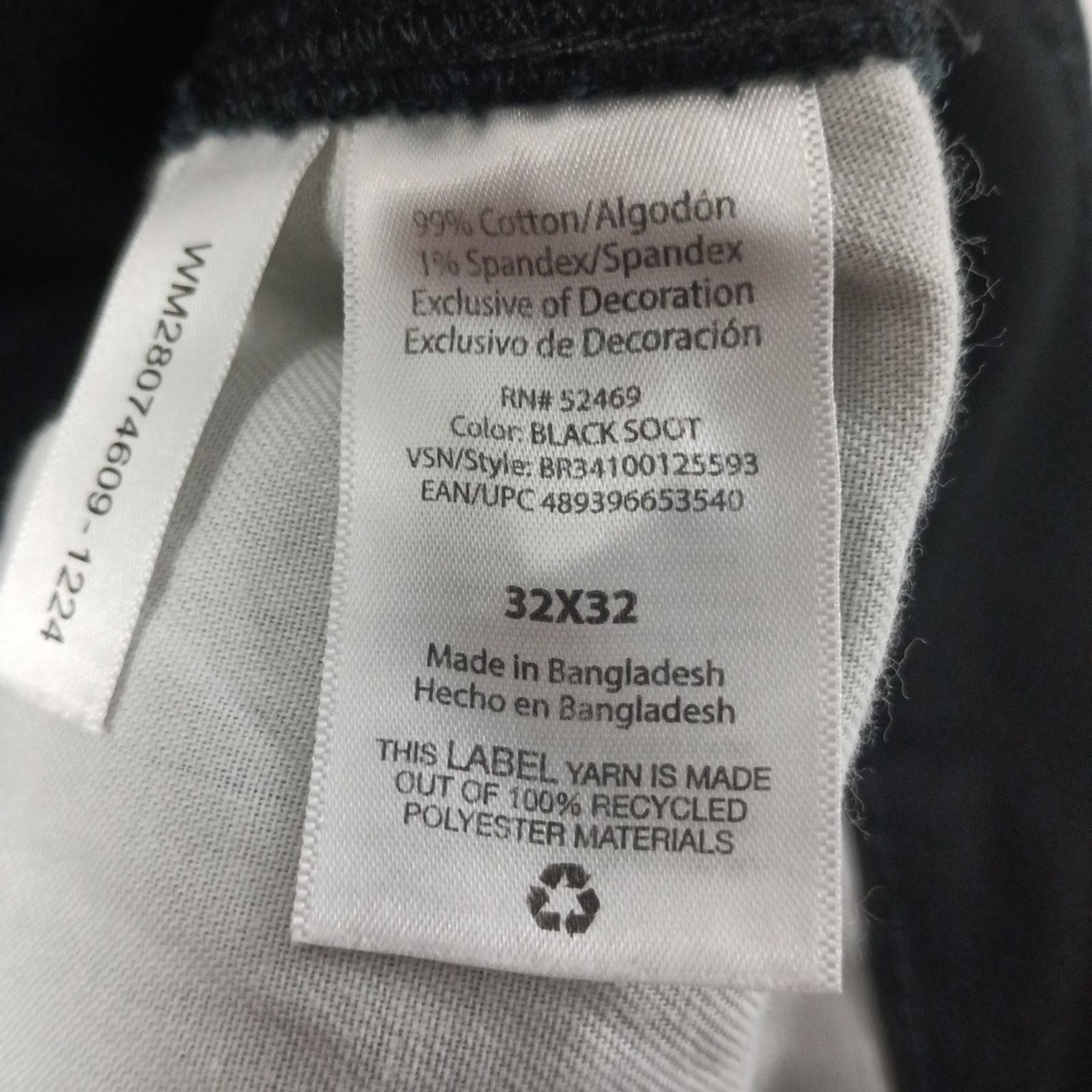 Other Brahma Work Carpenter Pants Men Size 32x32 Black Relaxed Fit Size US 32 / EU 48 - 5 Thumbnail