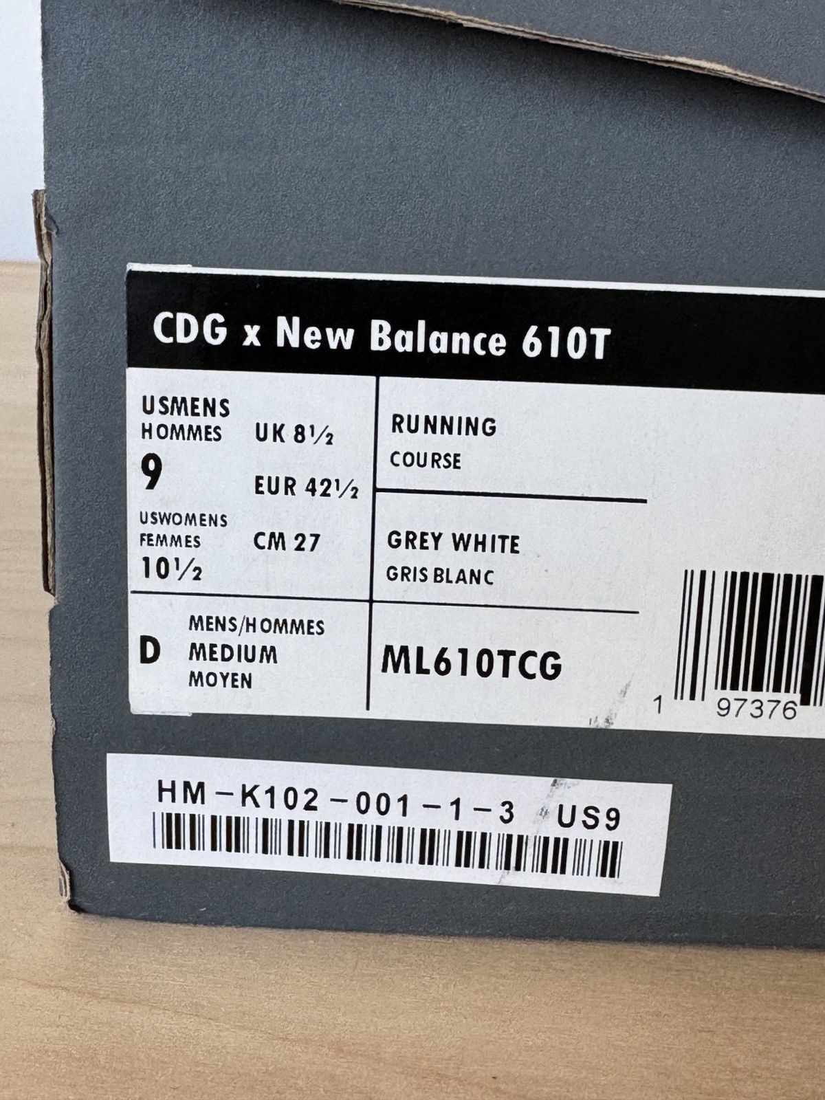 Comme des Garcons × New Balance CDG x New Balance 610T Size US 9 / EU 42 - 5 Thumbnail