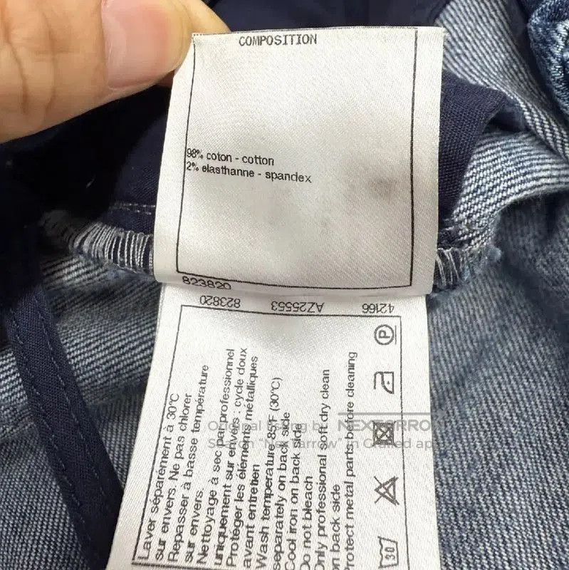 Chanel Chanel Deep Blue Cotton Women's Jeans . Size 28" / US 6 / IT 42 - 5 Thumbnail