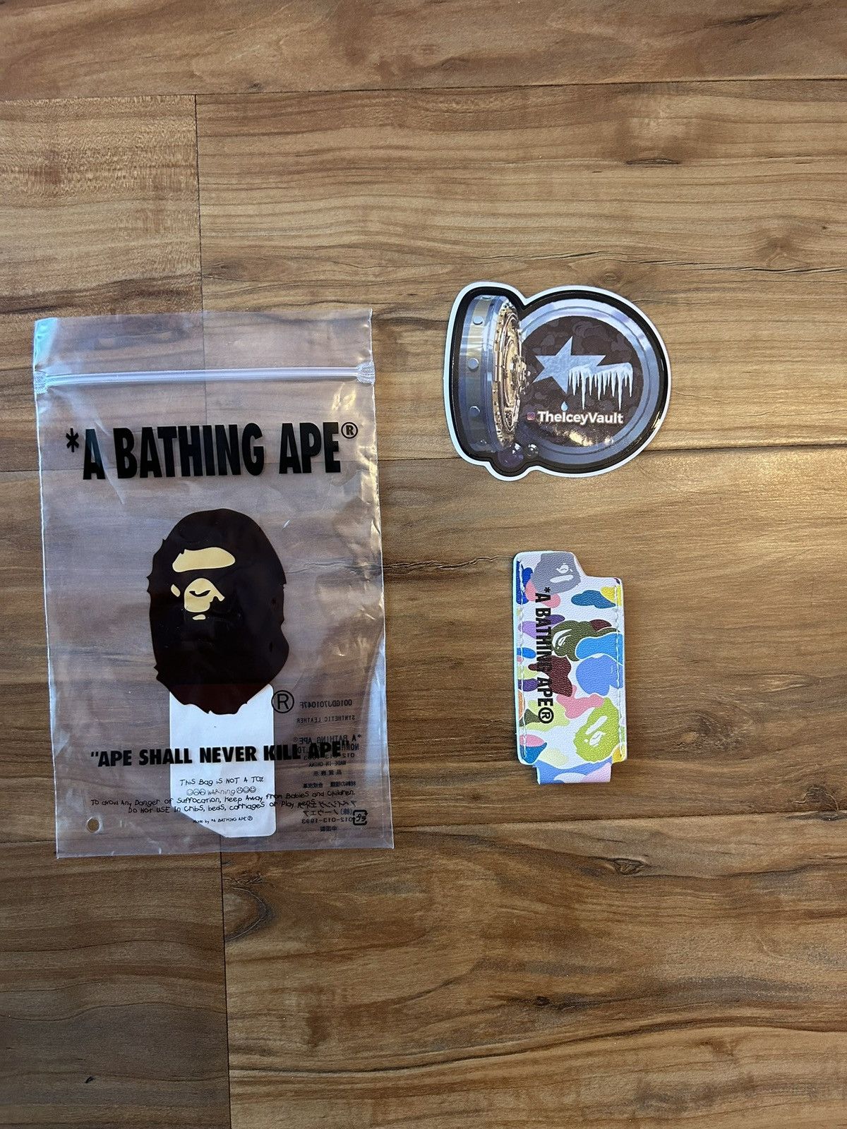 Bape NEW Bape White Multi Camo Lighter Case Size ONE SIZE - 1 Thumbnail