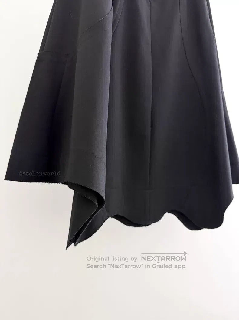 Comme des Garcons Comme Des Garcons size S Lace Hem Deconstructed Skirt Size 23" - 7 Thumbnail