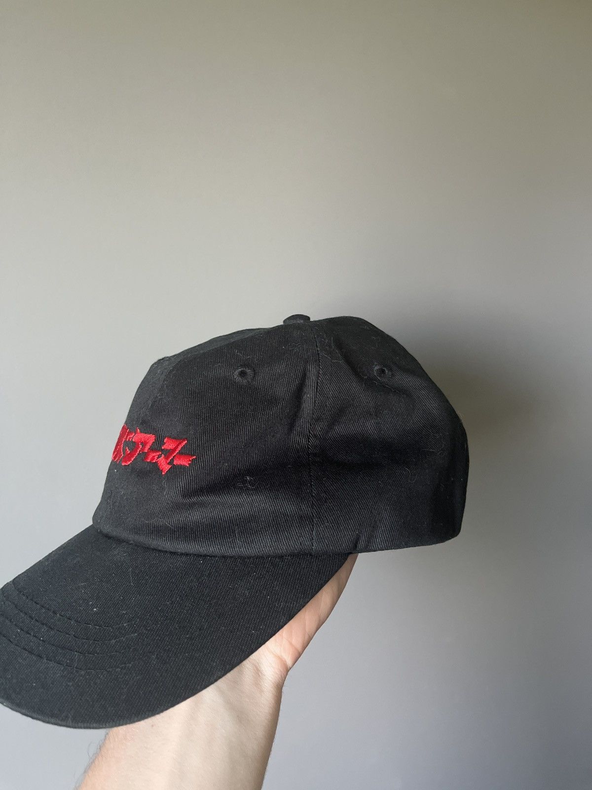 Japanese Brand × Vintage Japanese Embroidered Text Hat Size ONE SIZE - 3 Thumbnail