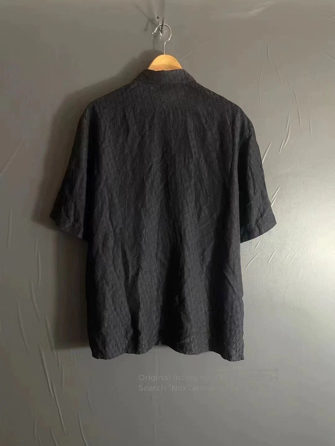 Dior dior full-print silk short sleeve shirt. Size US L / EU 52-54 / 3 - 2 Thumbnail