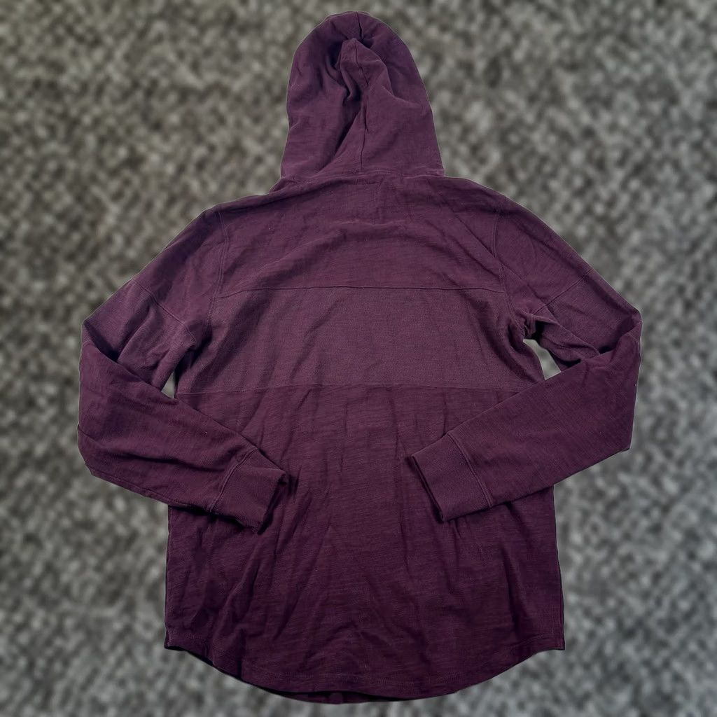 Abercrombie & Fitch Abercrombie Fitch Hoodie Men Medium Pullover Maroon Sweatshirt Sweater Y2K Size US M / EU 48-50 / 2 - 1 Thumbnail
