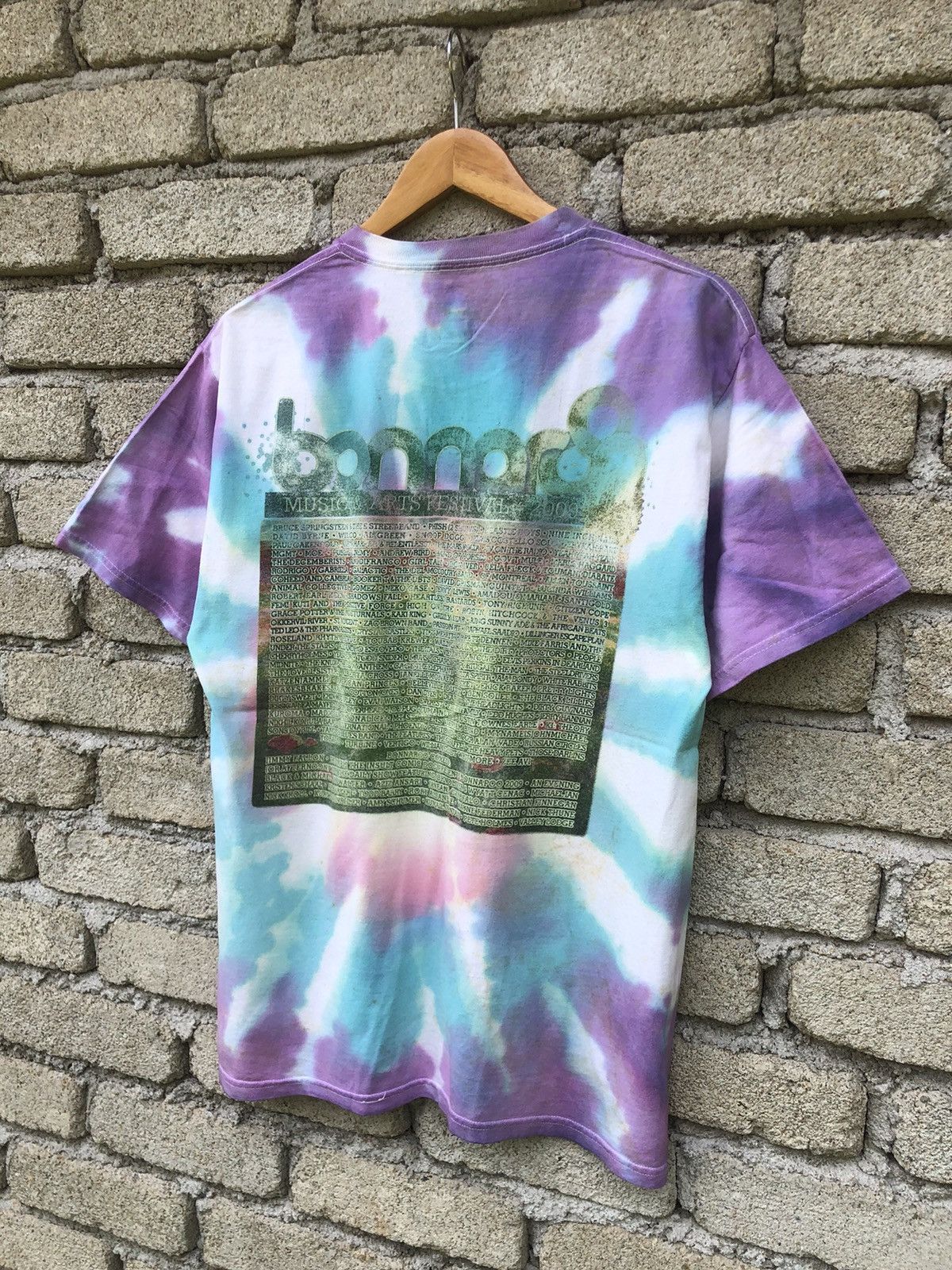 Band Tees Vintage Y2K Music Festival Bonnaroo Nine Inch Nails Tye Dye Size US M / EU 48-50 / 2 - 14 Thumbnail