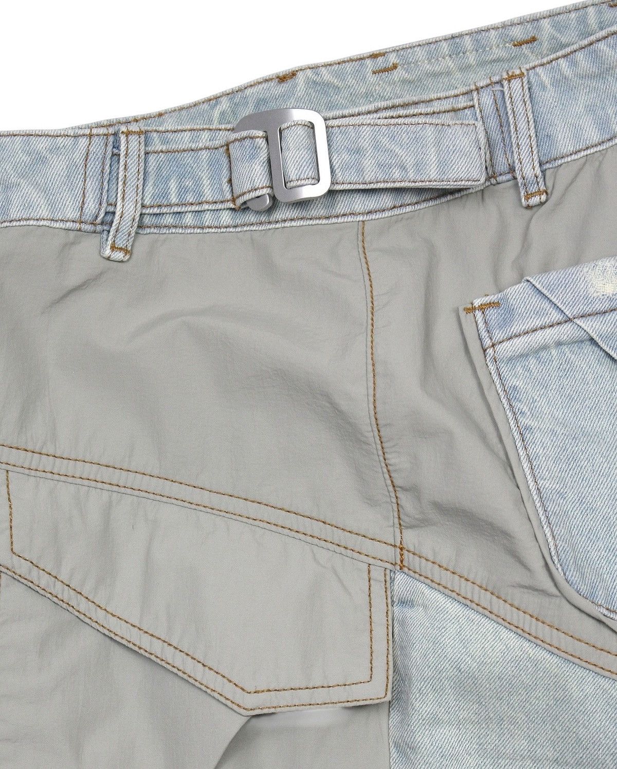 Japanese Brand FW2023 THE BEUTER BURN CHARCOAL BAGGY JEANS Size US 30 / EU 46 - 12 Thumbnail