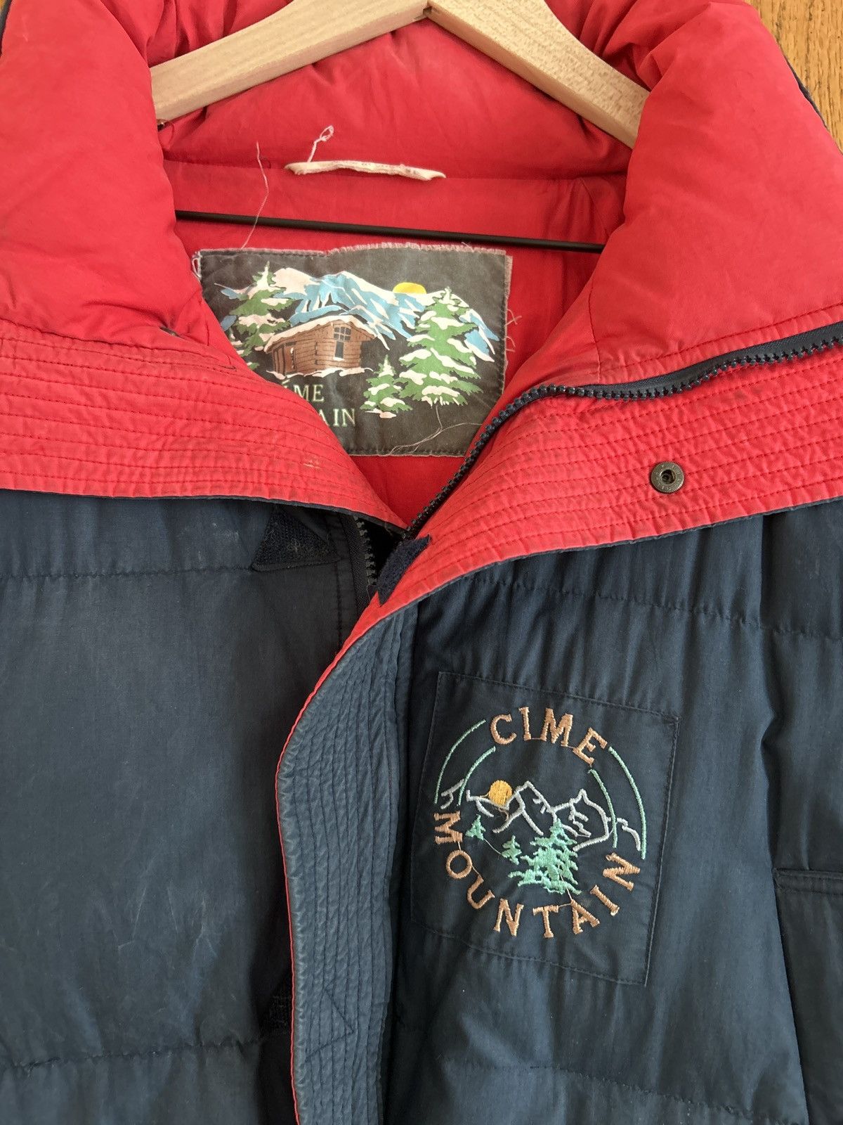 Vintage Vintage 1989 cime mountain heavy puffer jacket Size US L / EU 52-54 / 3 - 4 Thumbnail