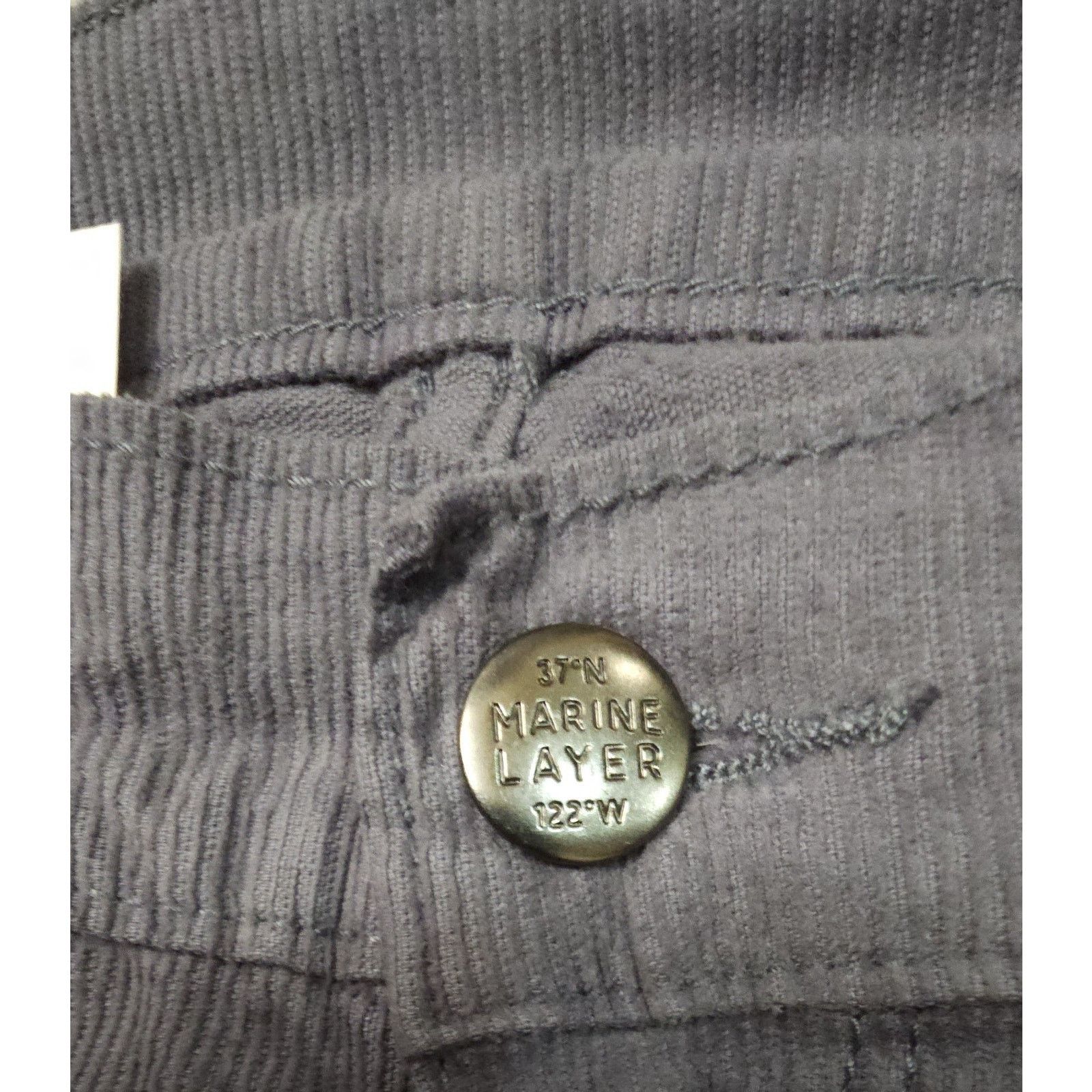Marine Layer Marine Layer Men's Slim Straight Cambridge Corduroy Pant 34 Size US 34 / EU 50 - 10 Thumbnail