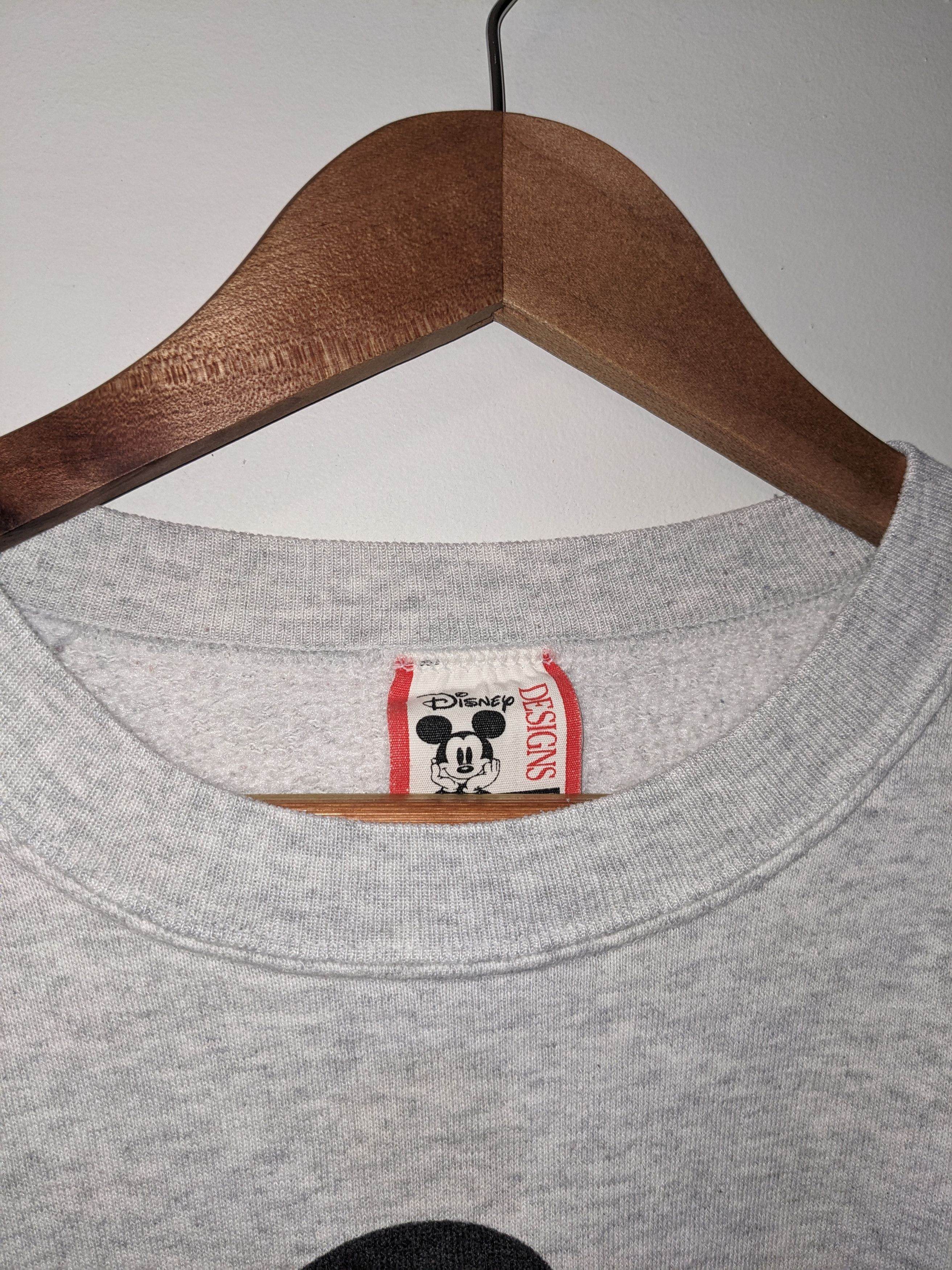 Disney × Vintage Vintage 90s Mickey Mouse Classic Stand X-Large Sweatshirt Size US XL / EU 56 / 4 - 7 Thumbnail