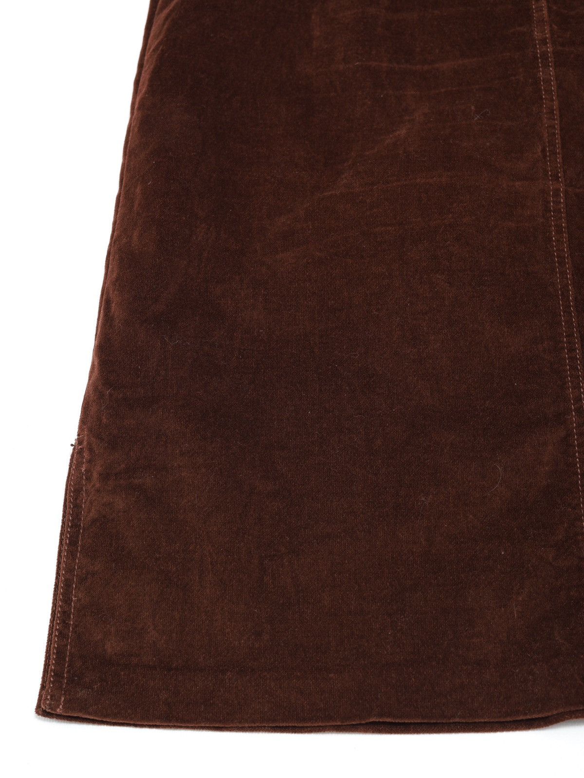 Kenzo Kenzo Jeans Vintage Corduroy Velvet Brown Skirt Size 30" / US 8 / IT 44 - 13 Thumbnail