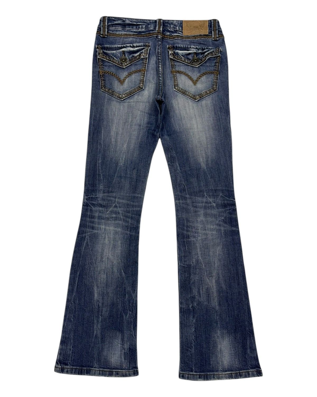 14th Addiction × If Six Was Nine FLARE💥90s Style Bootcut Denim Ultimax Jeans Flared Size US 29 - 8 Thumbnail