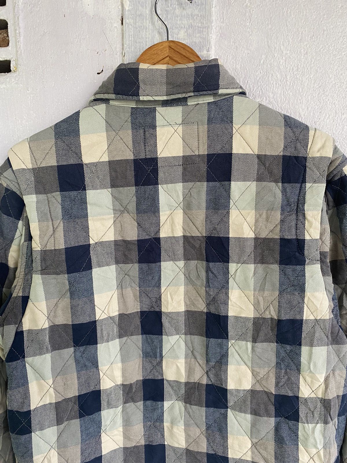 Levi's Levis Blue Plaid Sherpa Lined Trucker Jacket Mens Sz L Size US L / EU 52-54 / 3 - 9 Thumbnail