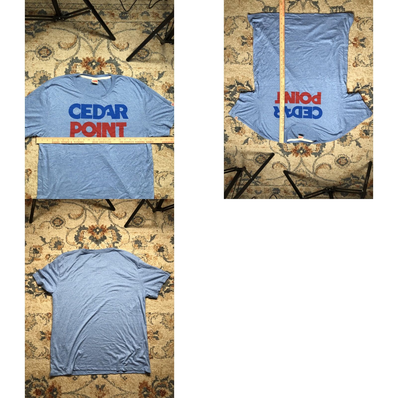 Vintage VINTAGE Cedar Point Shirt Mens XL Blue Homage Graphic Tee Theme Park Size US XL / EU 56 / 4 - 8 Thumbnail