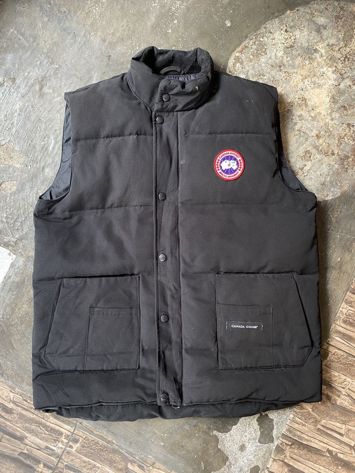 image of Canada Goose Vest in Black, Men's (Size XL)