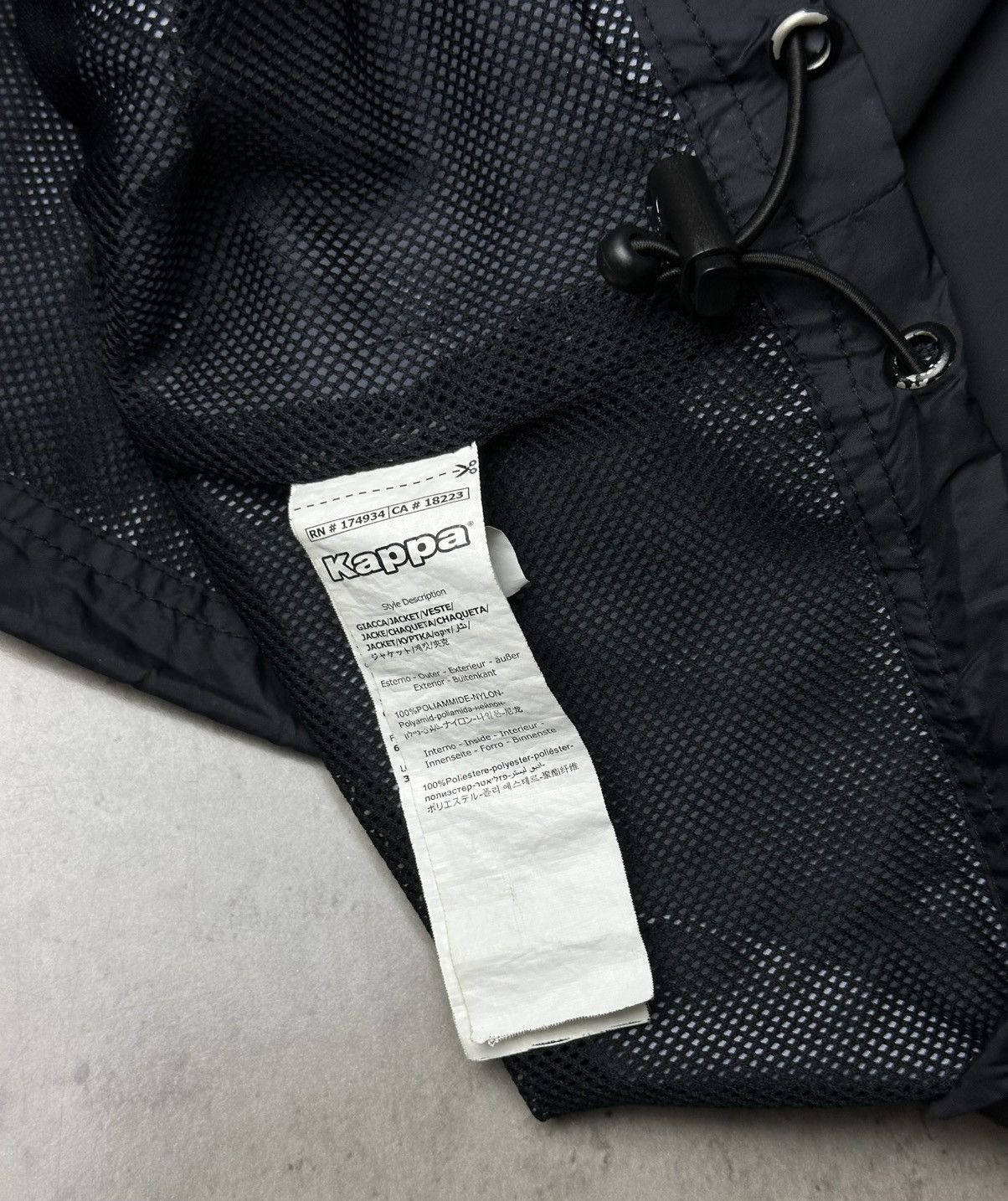 Kappa Kappa Men’s Jacket Full Zip Size S Excellent Condition Black Size US S / EU 44-46 / 1 - 7 Thumbnail