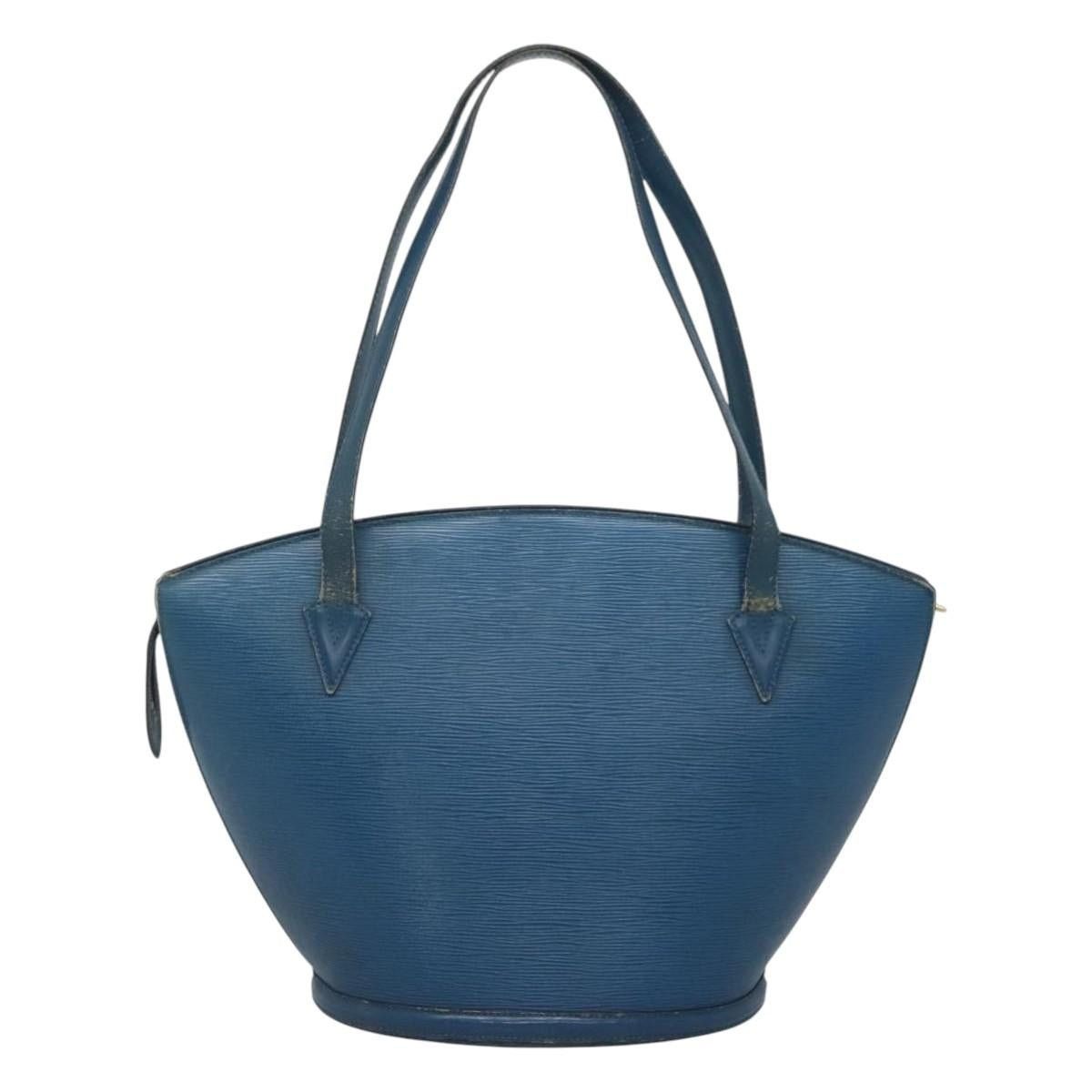Louis Vuitton LOUIS VUITTON Epi Saint Jacques Shopping Shoulder Bag Blue Size ONE SIZE - 2 Thumbnail