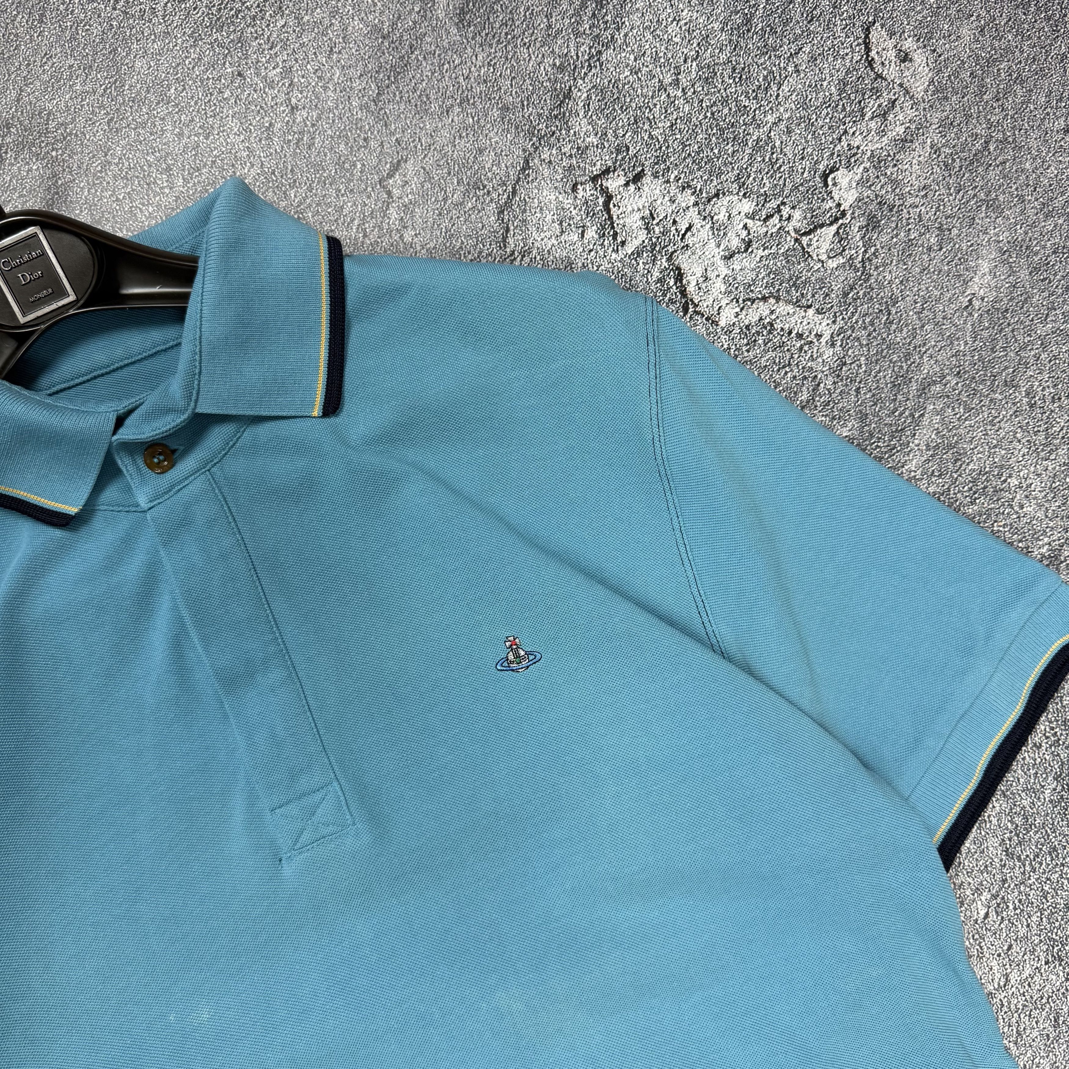 Vivienne Westwood Vivienne Westwood Blue Polo Size US L / EU 52-54 / 3 - 2 Thumbnail