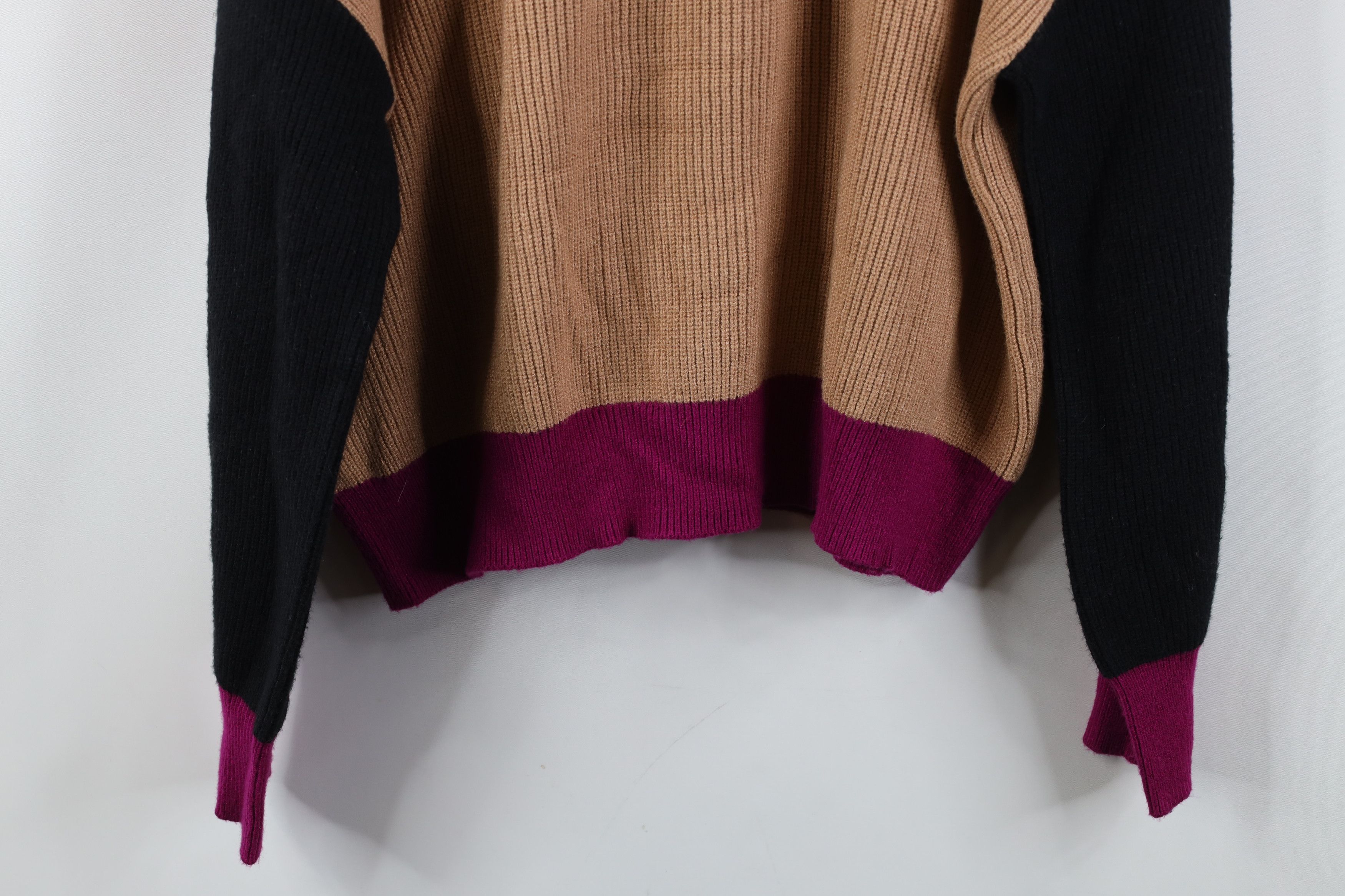 Express Deadstock Vtg Y2K Express Ribbed Knit Sweater Oversized Size S / US 4 / IT 40 - 15 Thumbnail