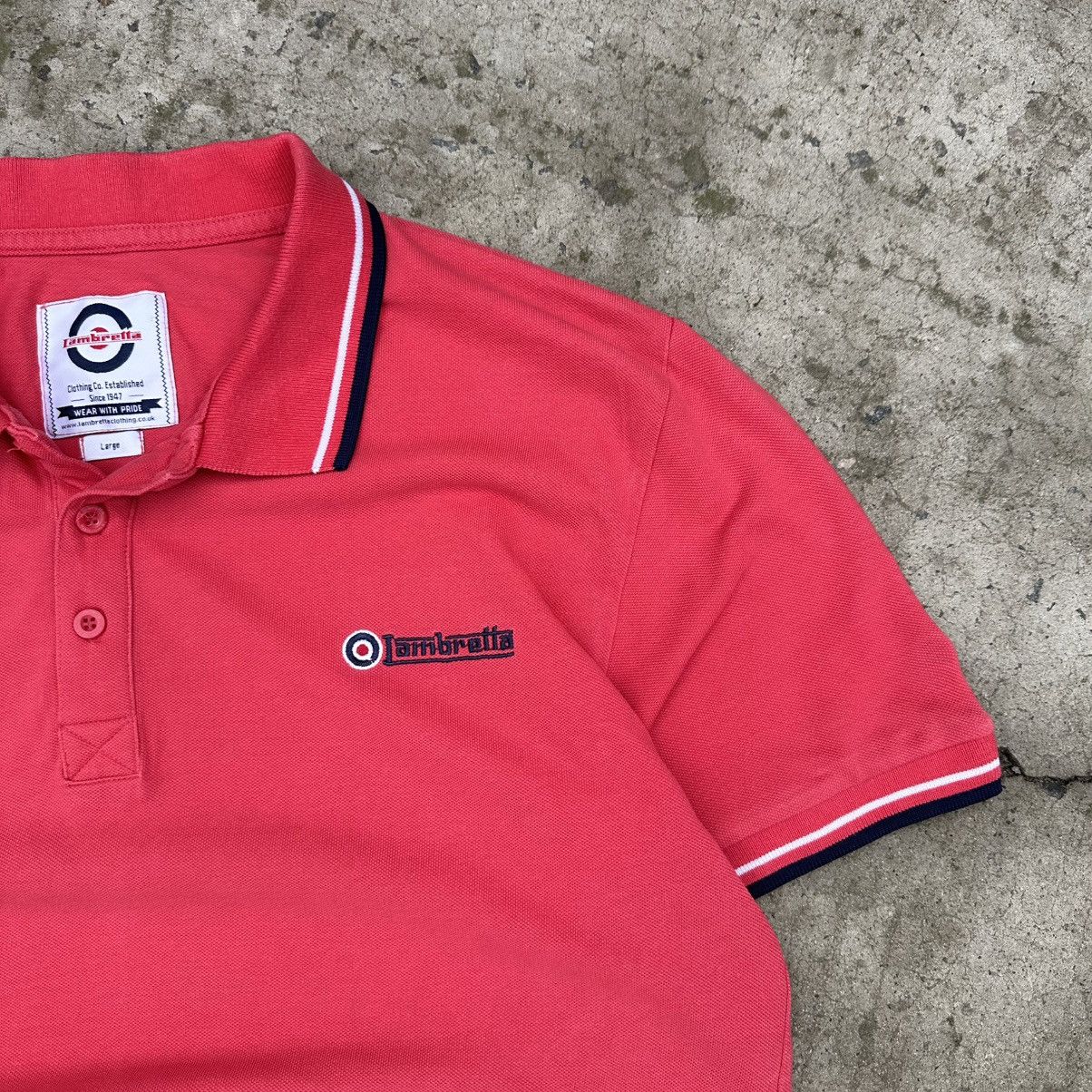 Lambretta Vintage Lambretta Polo Y2K 00s USA Grunge Old Money Size L Size US L / EU 52-54 / 3 - 4 Thumbnail