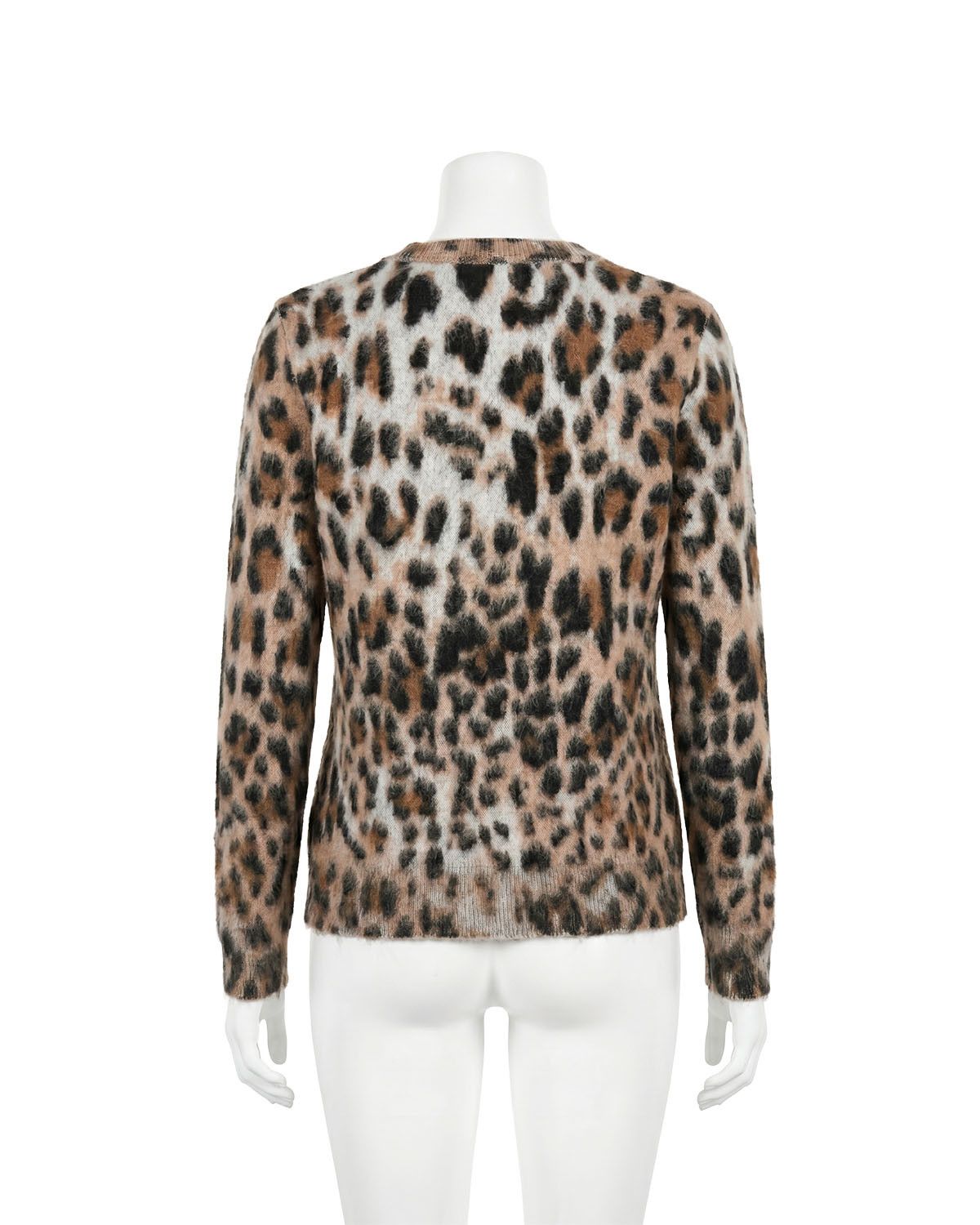 Saint Laurent Paris Saint Laurent Leopard Sweater - FW18 Size US S / EU 44-46 / 1 - 4 Thumbnail