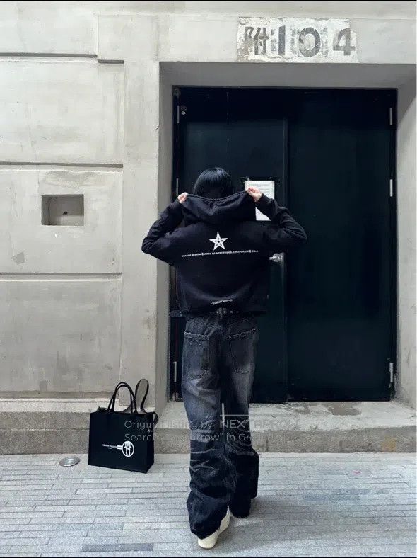 Chrome Hearts CHROME HEARTS Size L Long-sleeved hoodie with a star print Size US L / EU 52-54 / 3 - 8 Thumbnail
