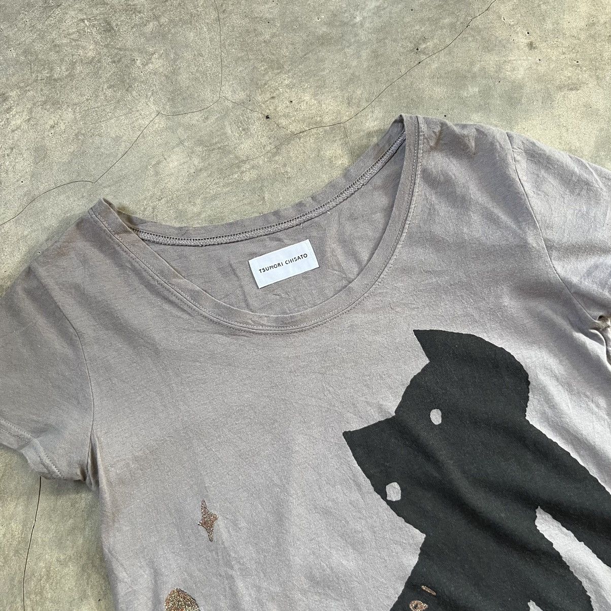 Issey Miyake Tsumori Chisato by Issey Miyake Designer Cats T-shirt Size M / US 6-8 / IT 42-44 - 2 Thumbnail