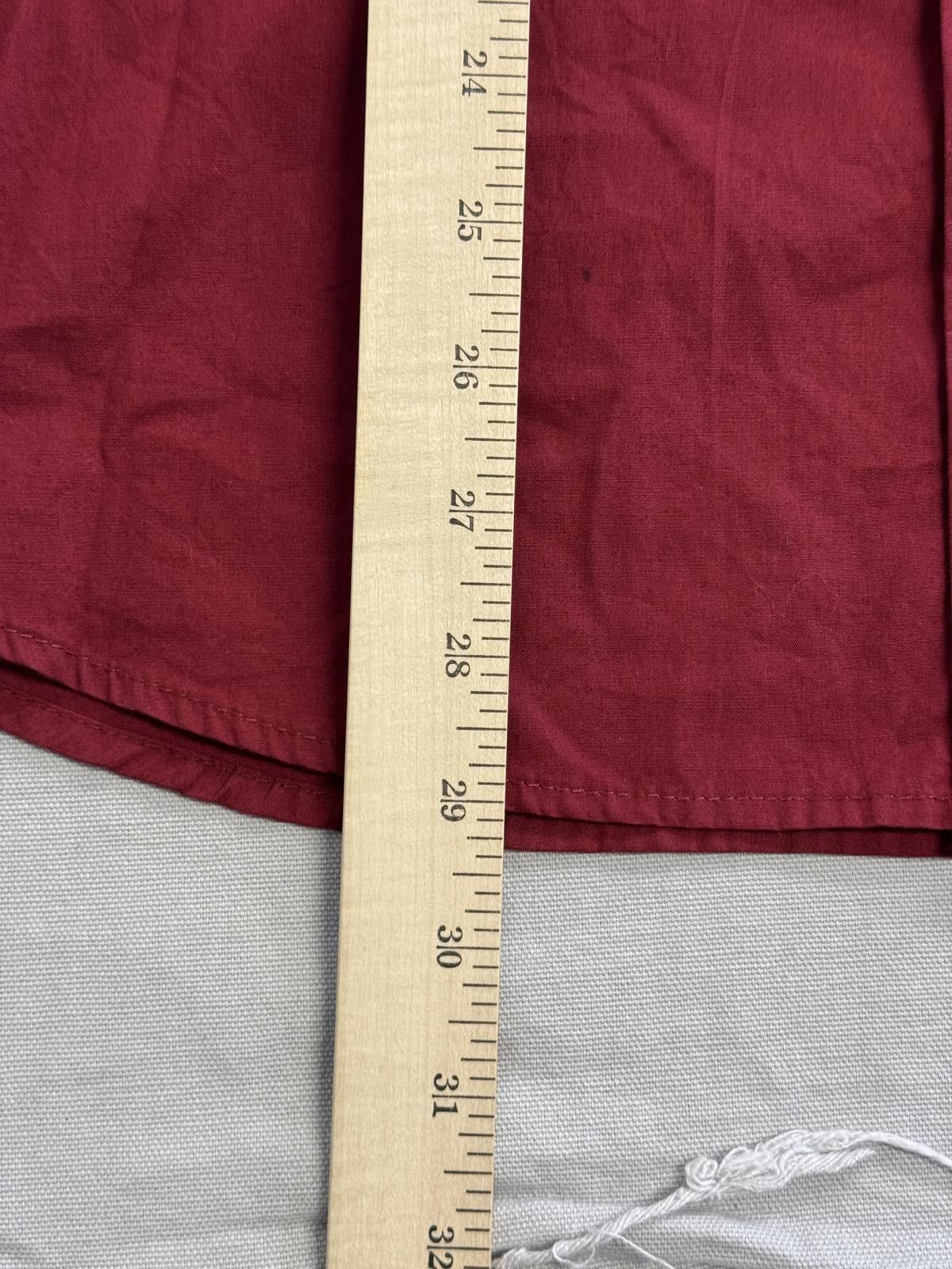Designer Lamasini Button Up - Embroidred Sword Design Red Bedazzled Size US L / EU 52-54 / 3 - 7 Thumbnail